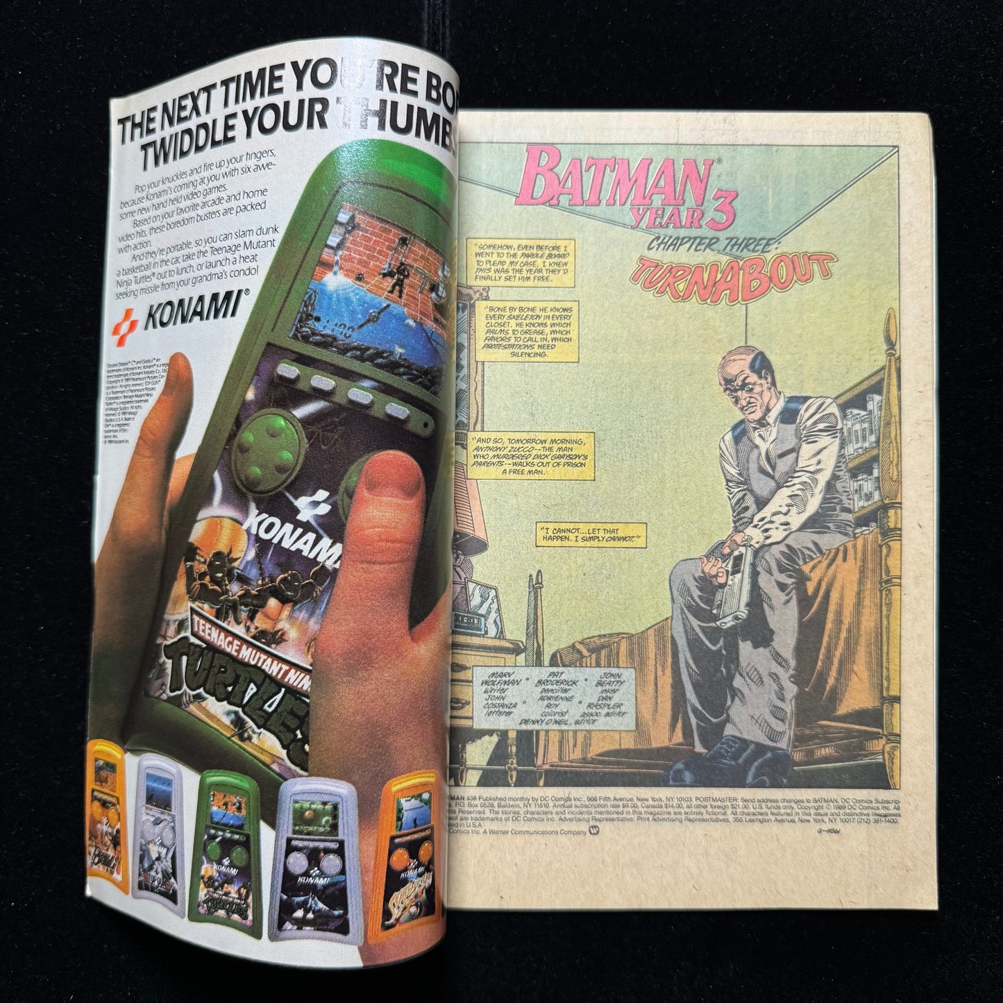 Batman 438 - Copper Age Dc Comics 1989