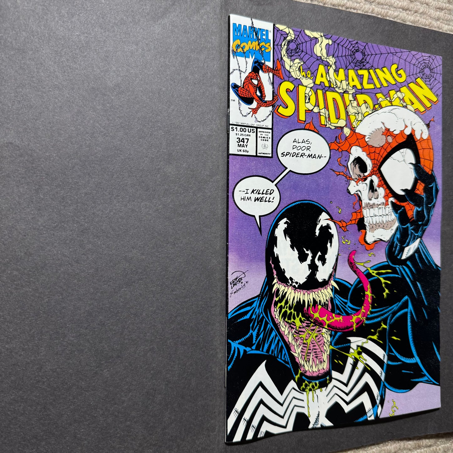 Amazing Spider-Man 347/ Copper Age Marvel Comics 1991