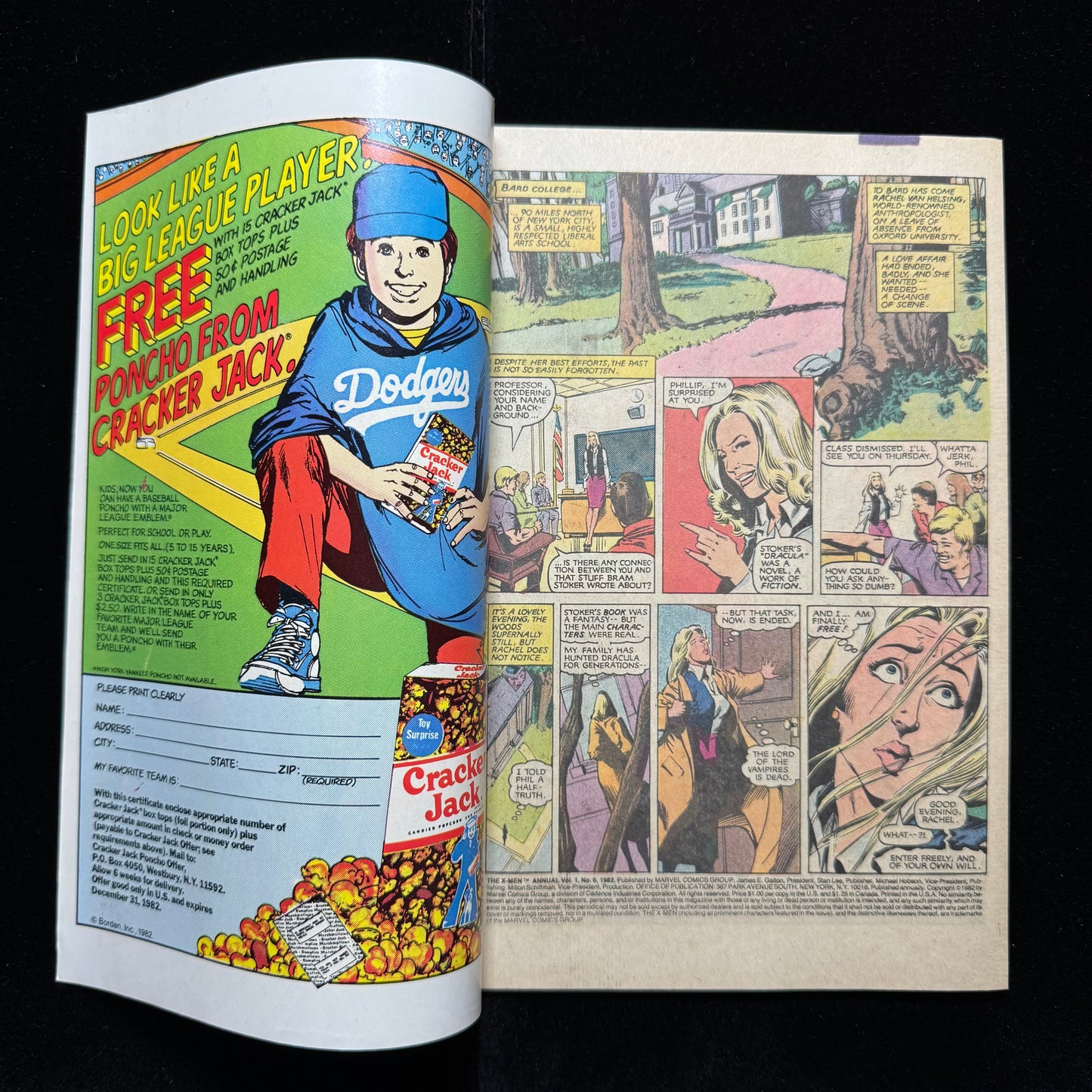 X-Men Annual 6 - Bronze Age Marvel Comics 1982