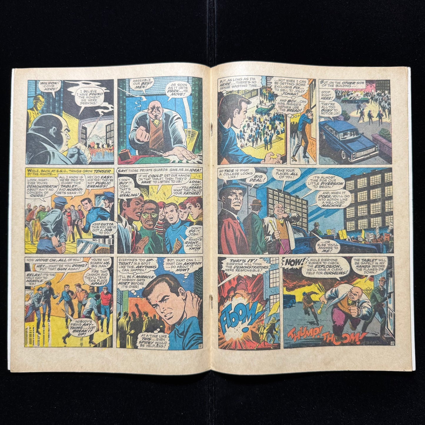 Amazing Spider-Man 68 - Intro Of The Tablet Of Life And Time - Silver Age 1968