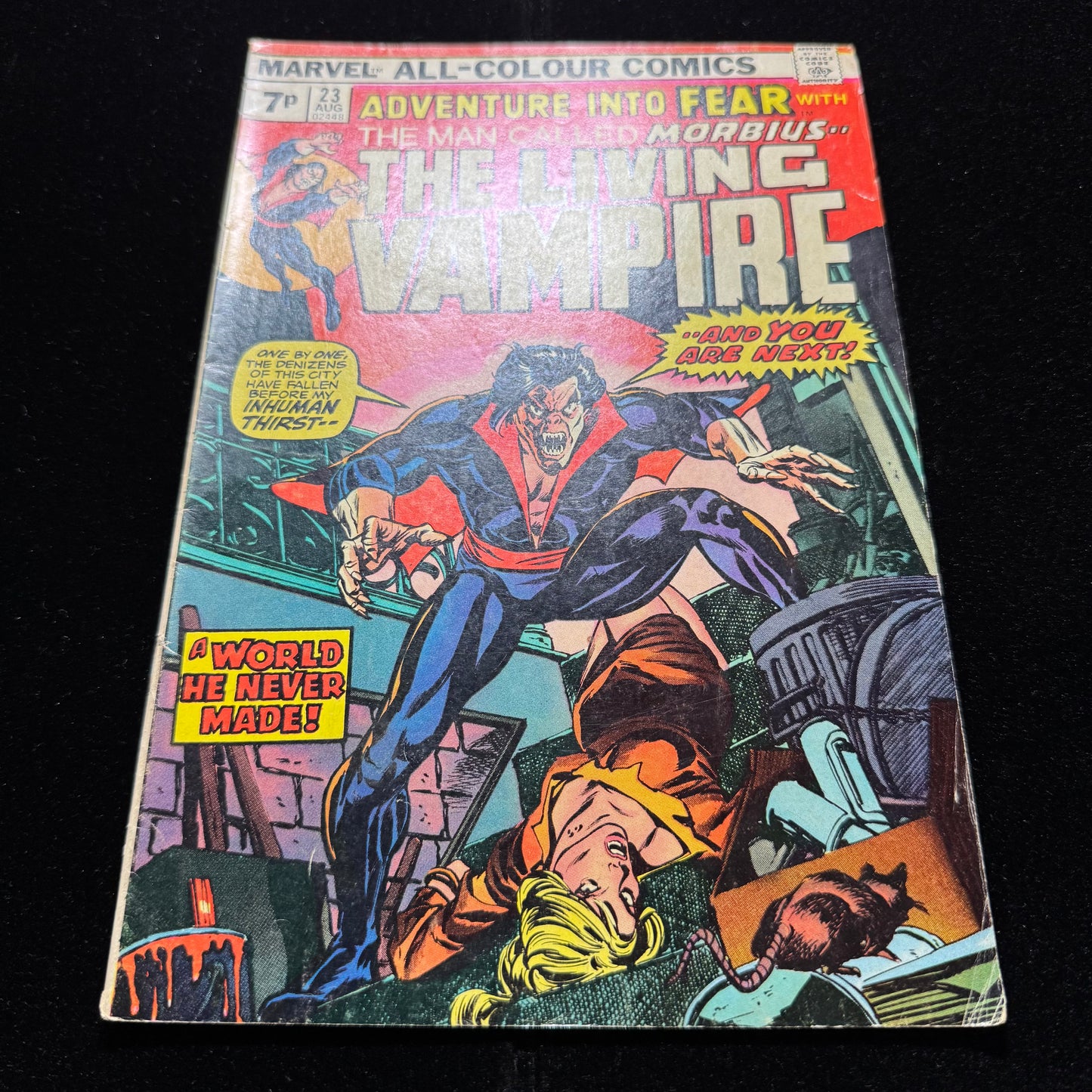 Adventure Into Fear 23 - Bronze Age Marvel Comics 1974