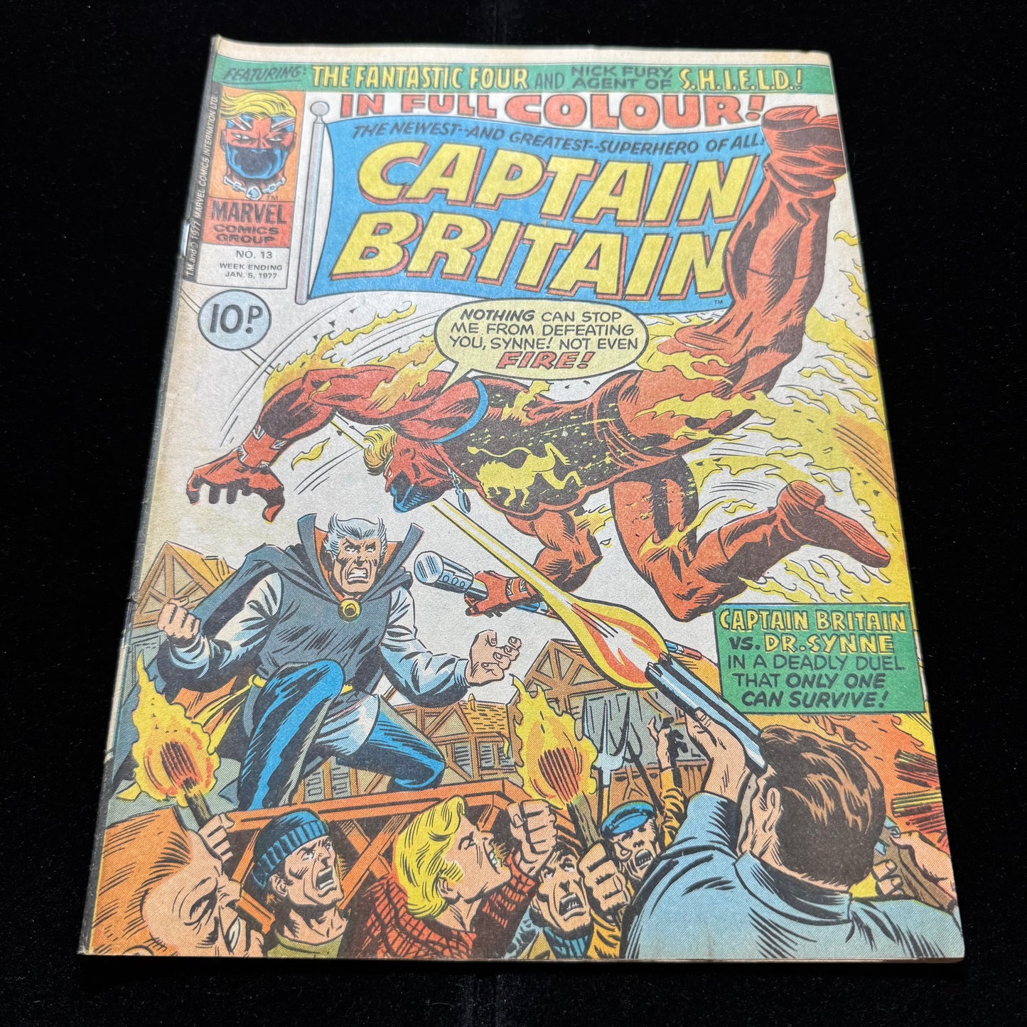 Captain Britain 13 - Bronze Age Marvel Comics 1977