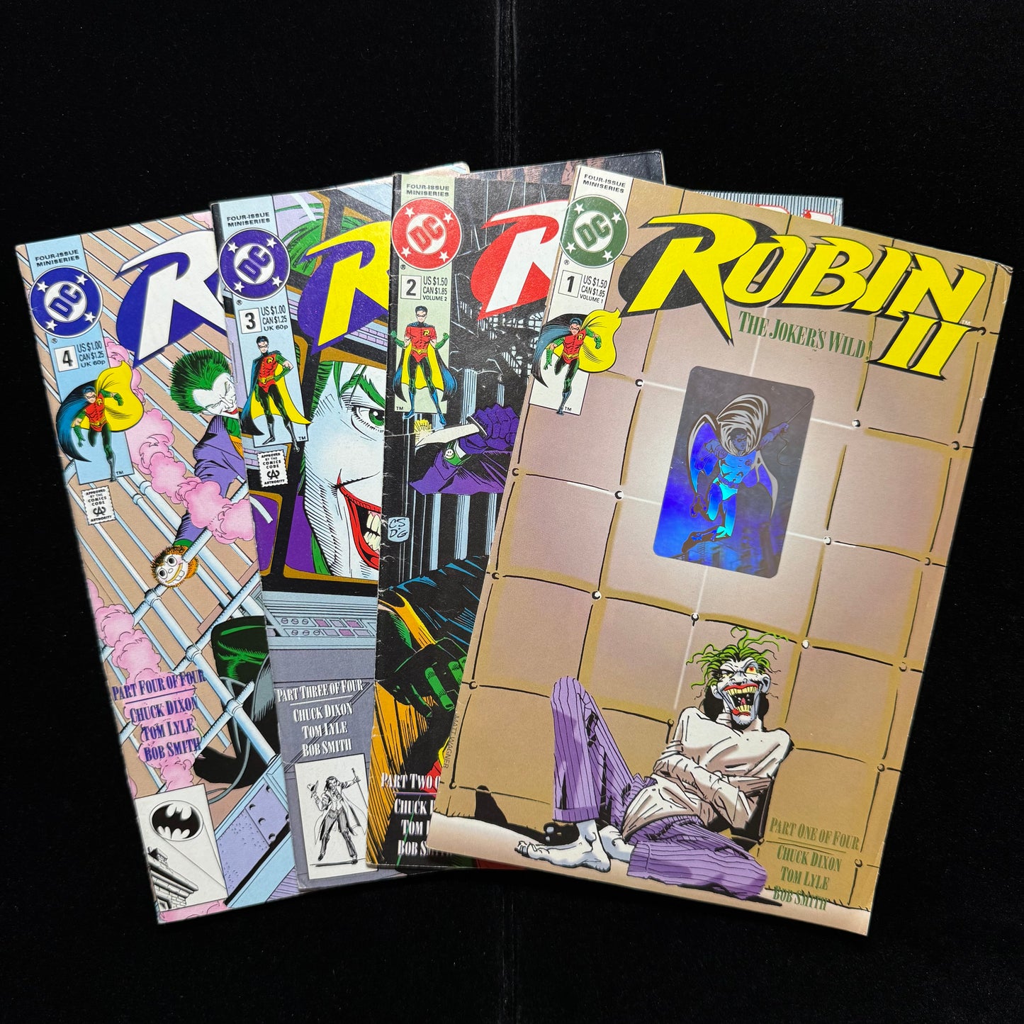 Robin II: The Jokers Wild 1-4 - Full Set - Copper Age Dc Comics 1991