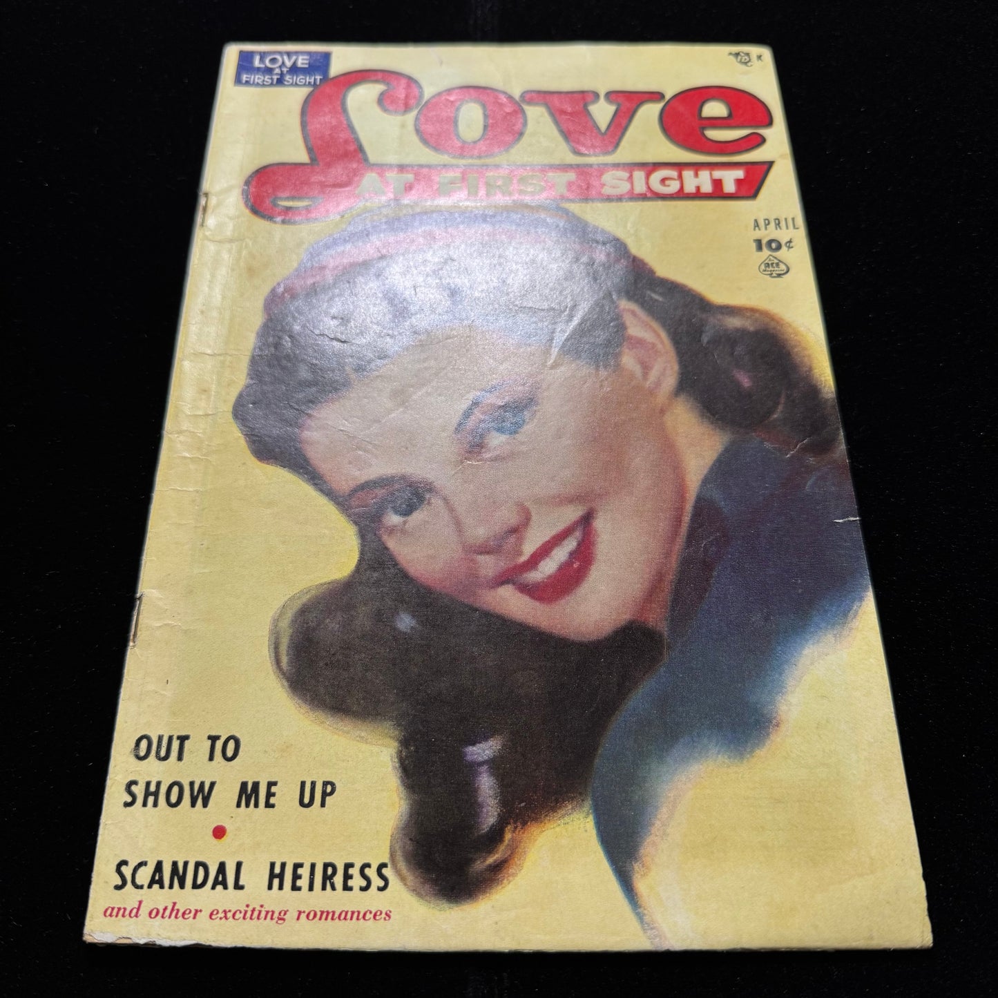 Love At First Sight 4 - Scarce Golden Age Romance Ace Comics 1950