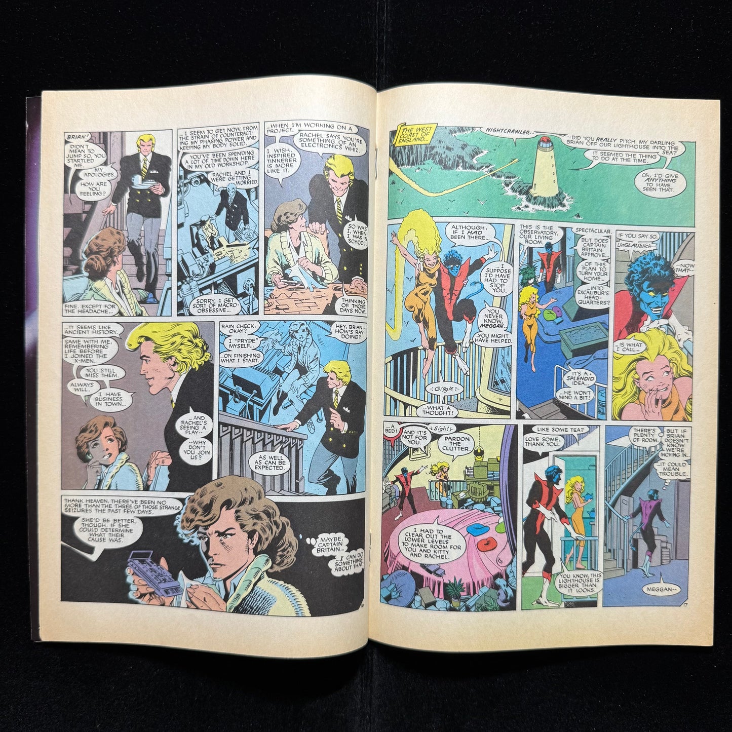 Excalibur 1 - 1st Ongoing Excalibur Title - Copper Age Marvel Comics 1988
