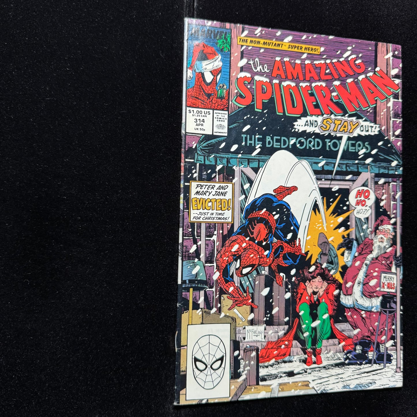 Amazing Spider-Man 314 - Art By Todd McFarlane- Copper Age Marvel Comics 1989