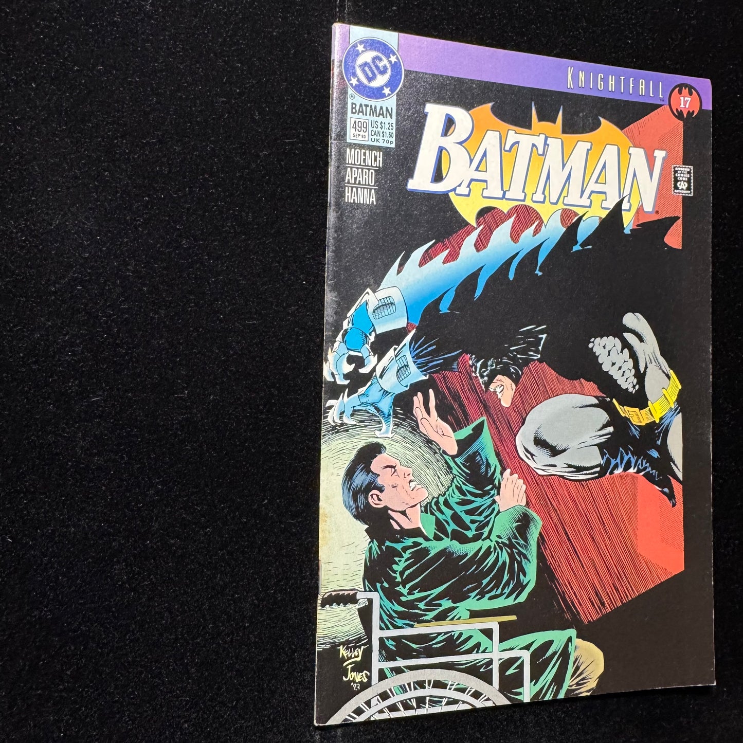 Batman 499 - Knightfall Part Seventeen - Modern She Dc Comics 1993