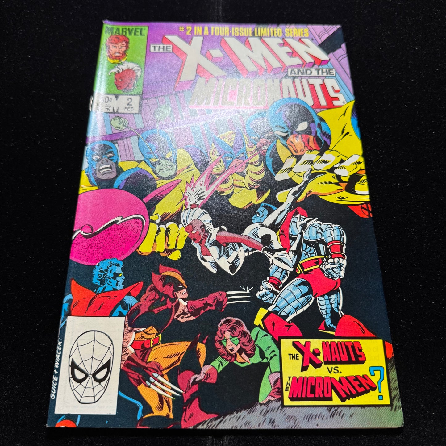 X-Men And The Micronauts 2 - Copper Age Marvel Comics 1984