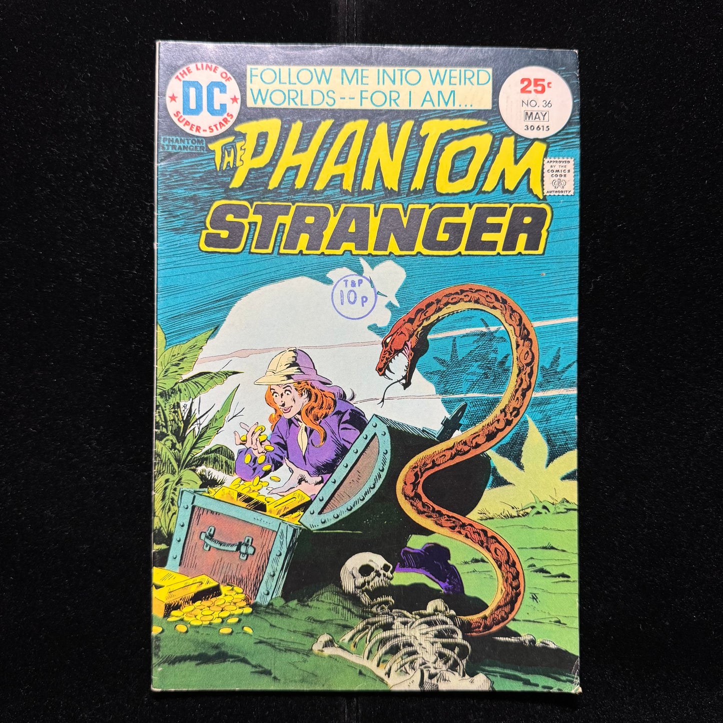 Phantom Stranger 36 - Bronze Age Dc Horror Comics 1975
