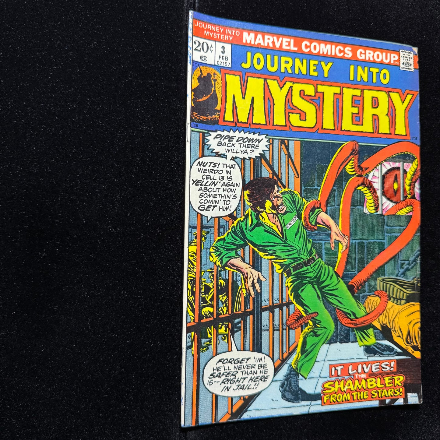 Journey Info Mystery 3 - Bronze Age Marvel Comics 1973