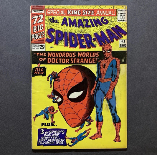 Amazing Spider-Man Annual 2/ Silver Age Marvel Comics 1965
