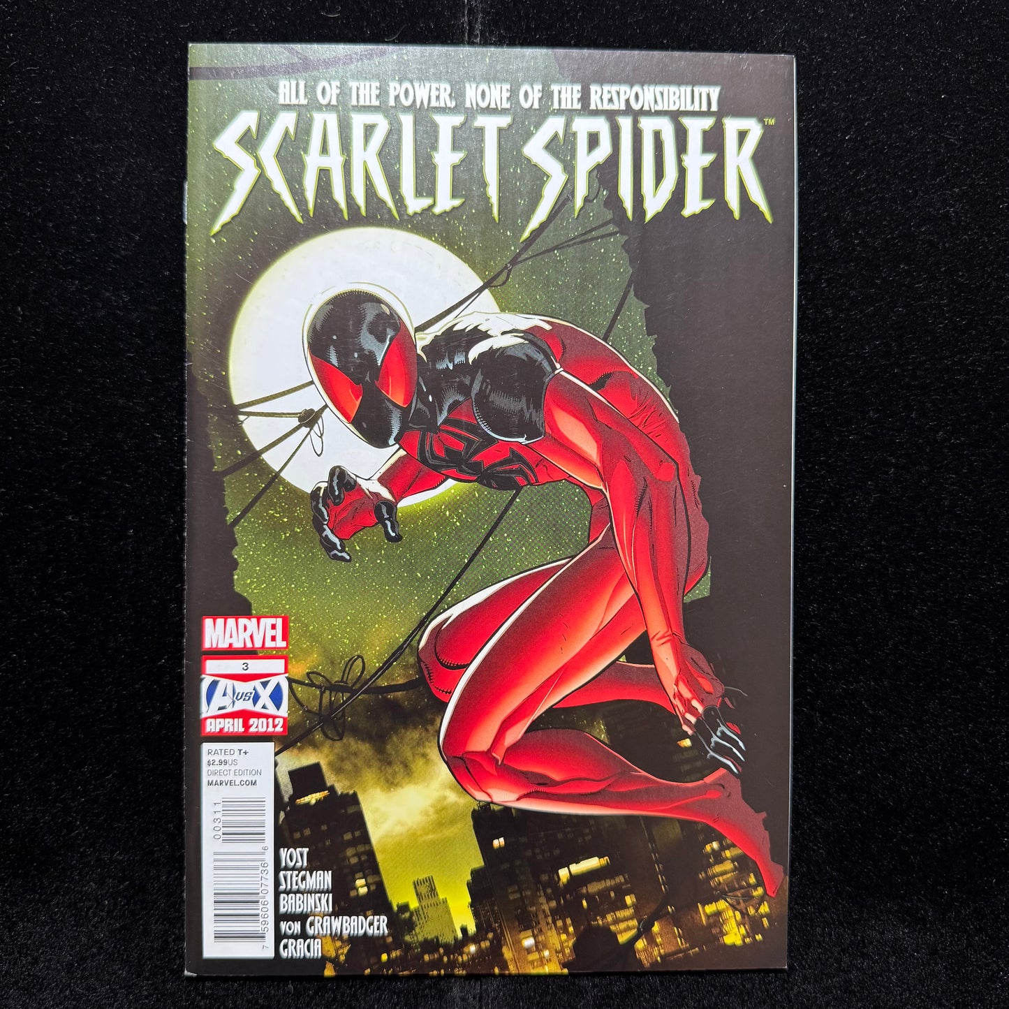 Scarlet Spider 3 - 1st Appearance Of The Harvester - Modern Age Marvel 2012