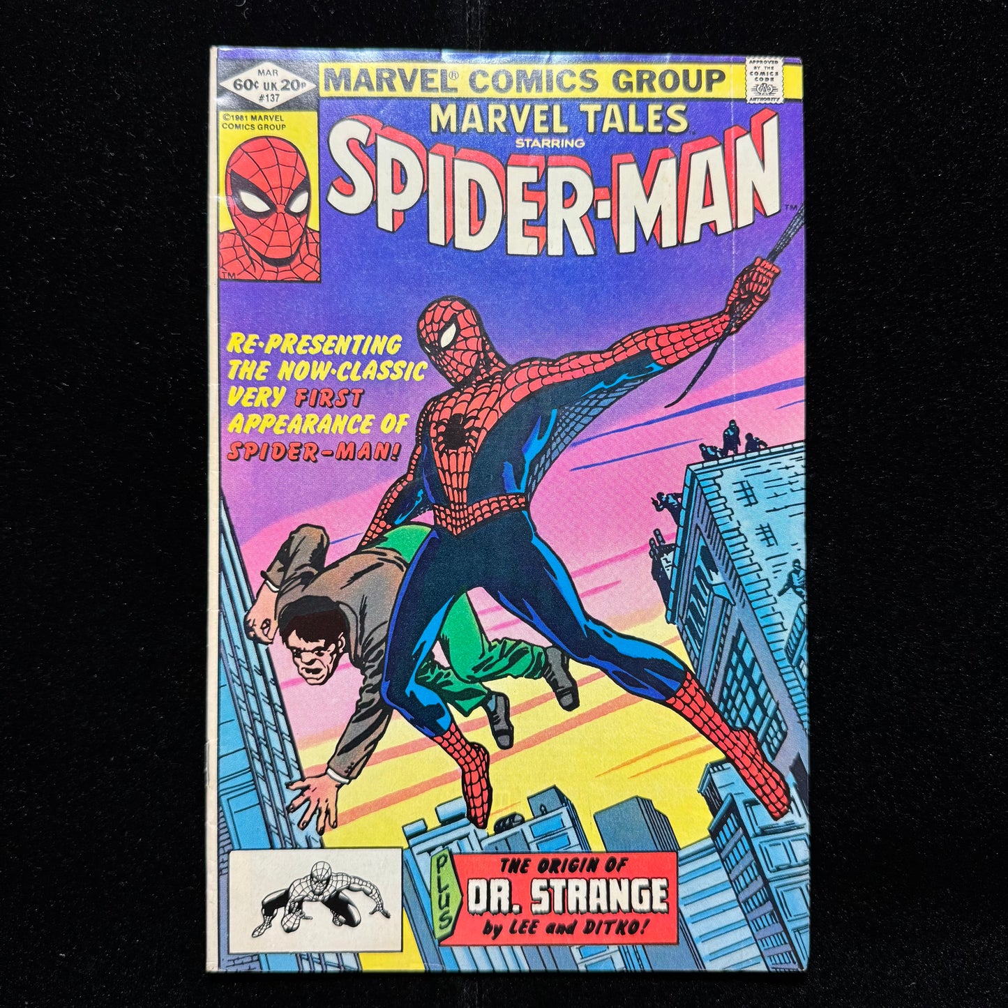 Marvel Tales 137 - 1st Standard Reprint Of AF15 - Bronze Age Marvel Comics 1982