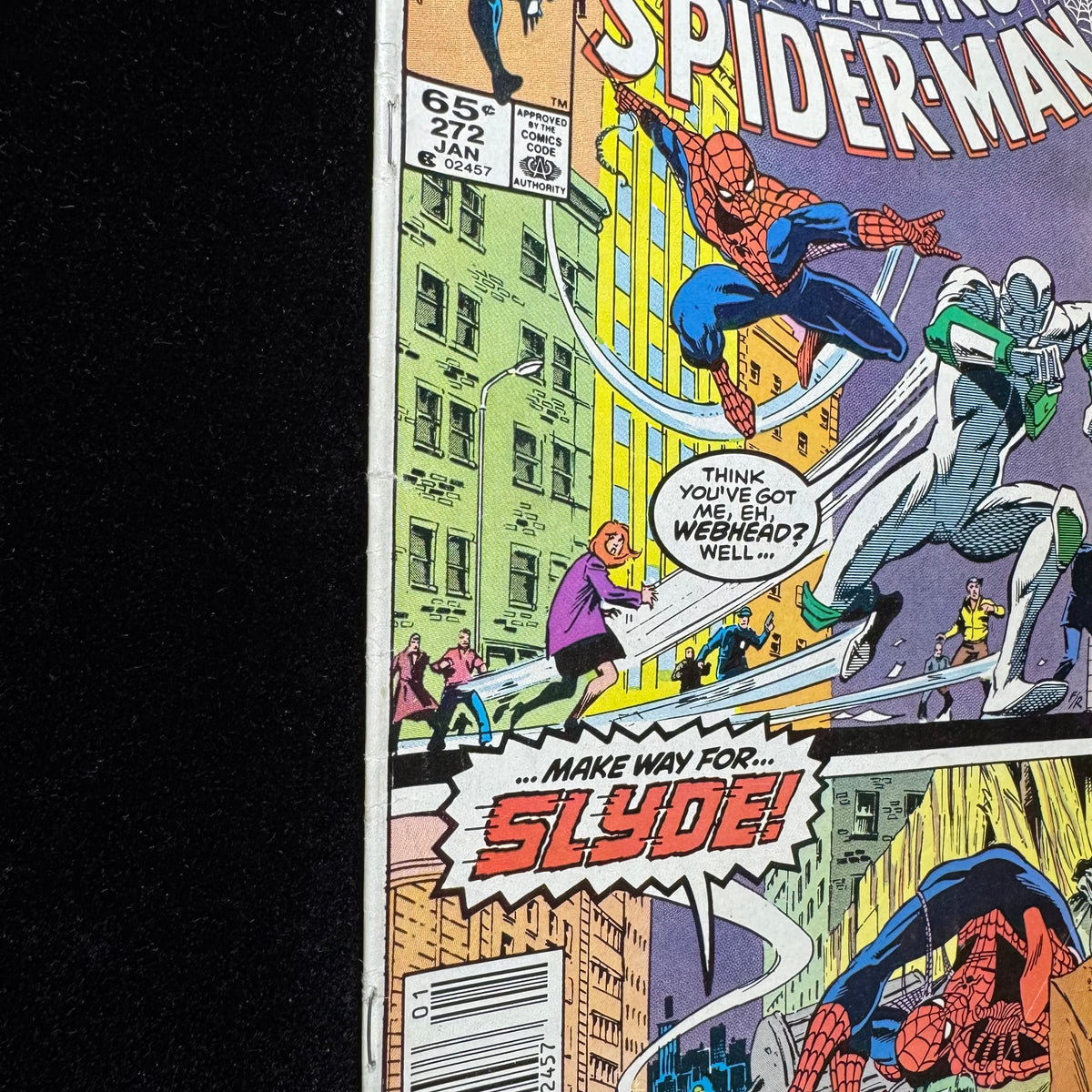 Amazing Spider-Man 272 - Newsstand Edition - Copper Age Marvel Comics 1986