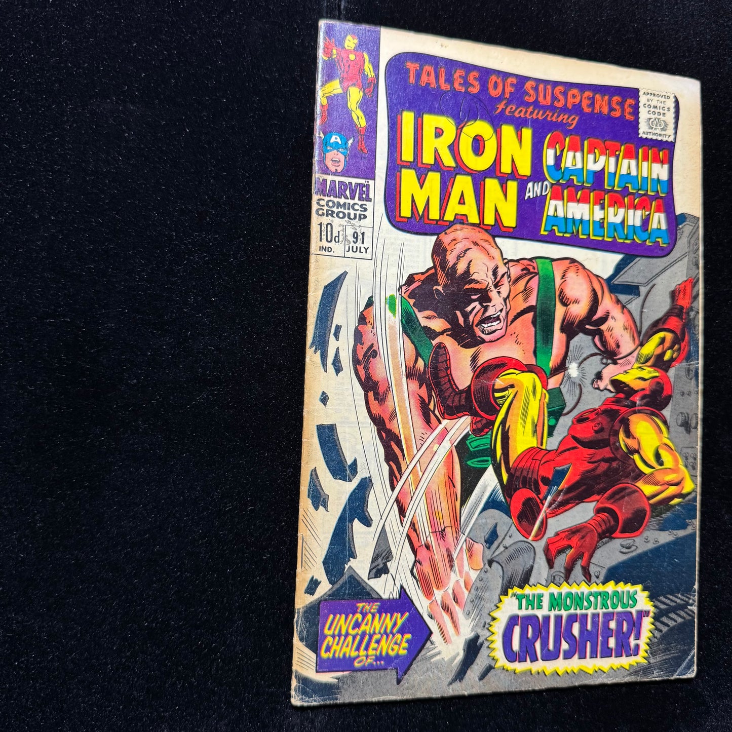 Tales Of Suspense 91 - Silver Age Marvel Comics 1967