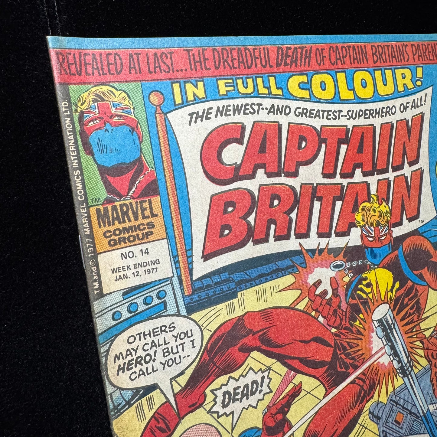 Captain Britain 14 - Bronze Age Marvel Comics 1977