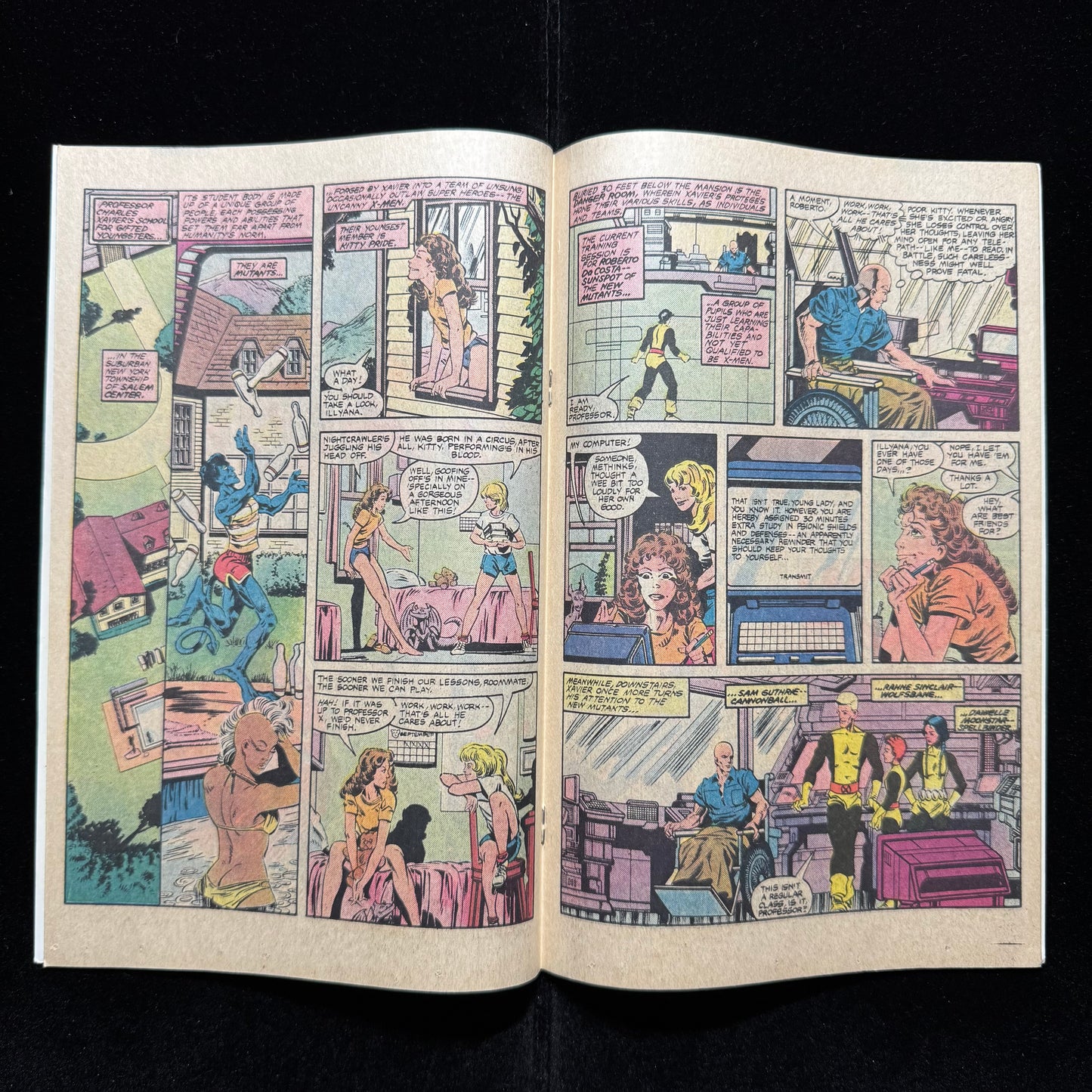 X-Men And The Micronauts 1 - Copper Age Marvel Comics 1984