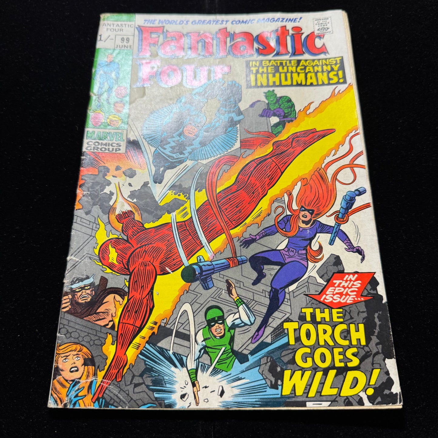Fantastic Four 99 - Bronze Age Marvel Comics 1970
