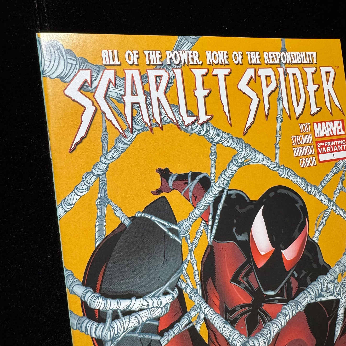 Scarlet Spider 1 - 2nd Print Variant - Modern Age Marvel Comics 2012