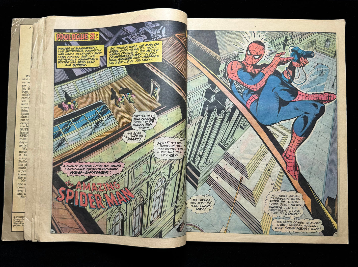 Superman Vs The Amazing Spider-Man 1 - Bronze Age Marvel/DC Comics 1976