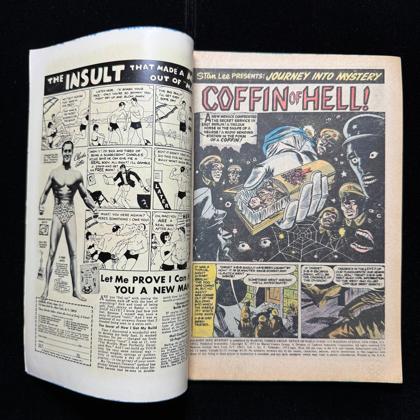 Journey Into Mystery 9 - Bronze Age Marvel Comics 1974