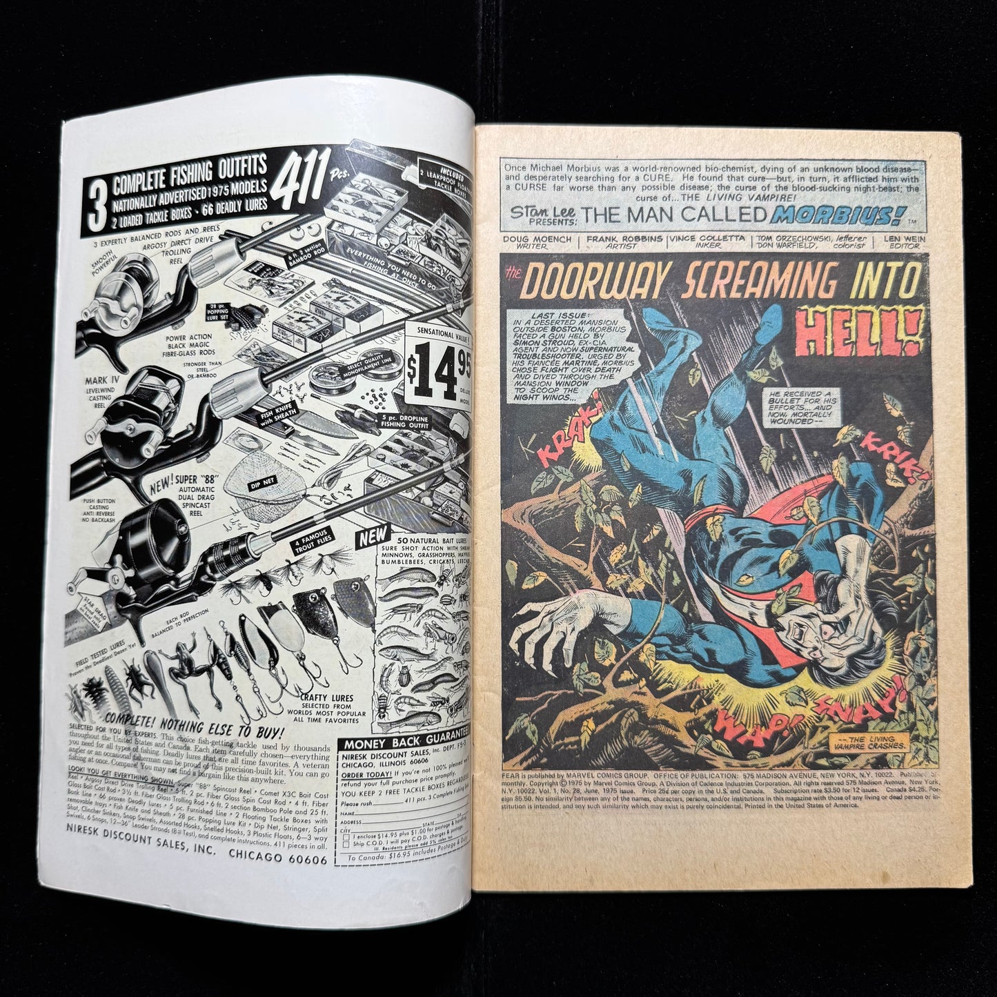Adventure Into Fear 28 - Bronze Age Marvel Comics 1975