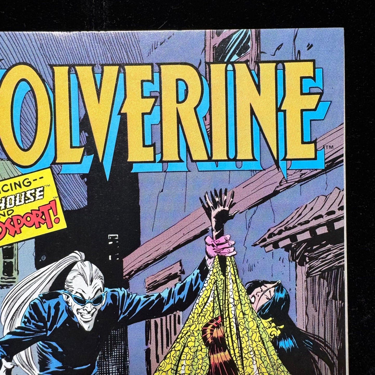 Wolverine 4 - 1st Appearance Of Bloodscream - Copper Age Marvel Comics 1989