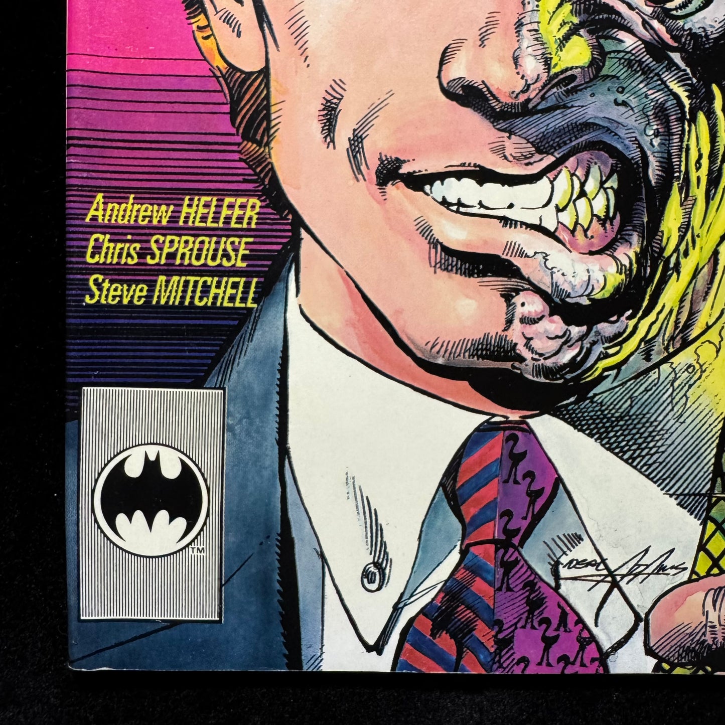 Batman Annual 14 - Origin Of Two-Face - Copper Age Dc Comics 1990
