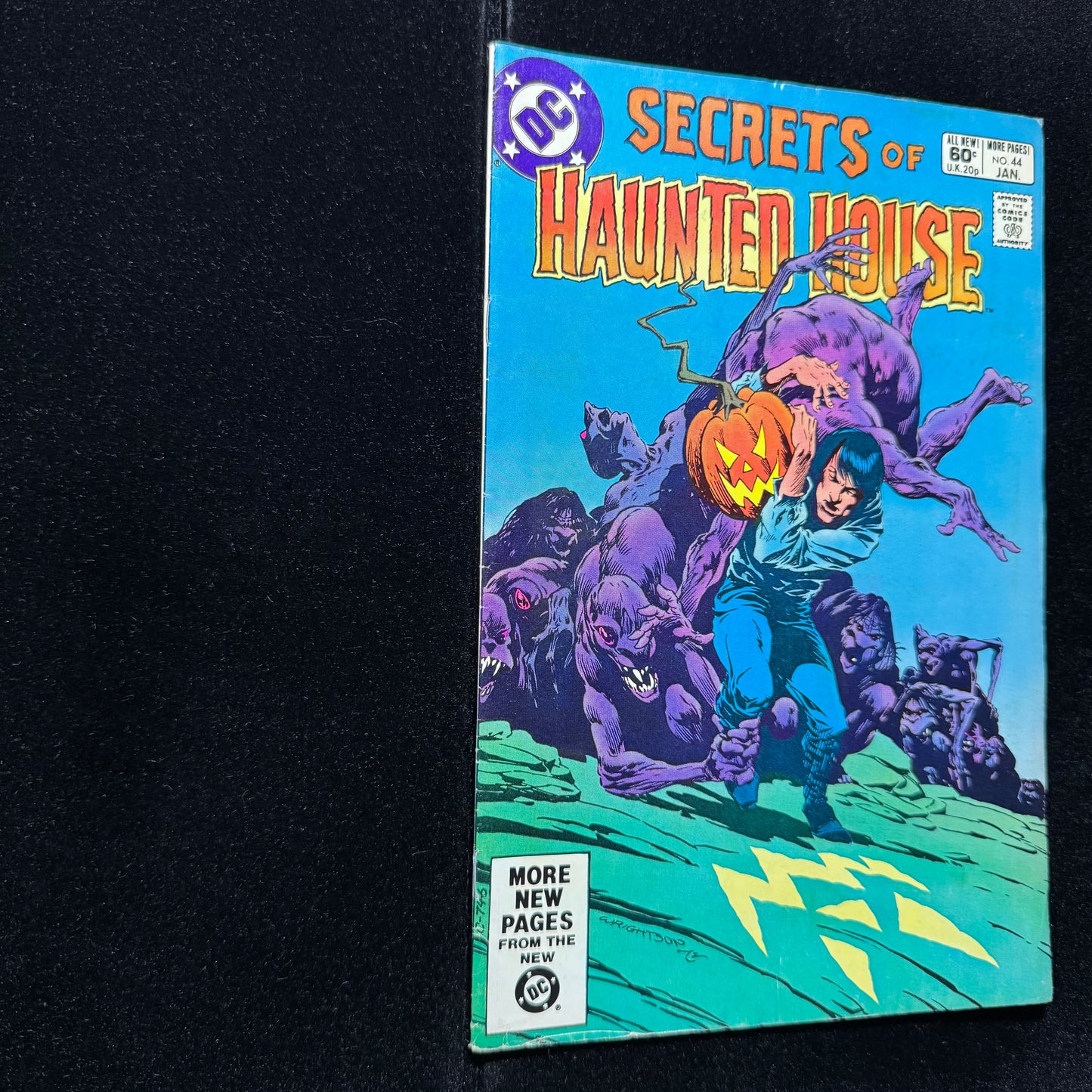 Secrets Of Haunted House 44 - Todd McFarlane Fan Letter - Bronze Age Dc 1982