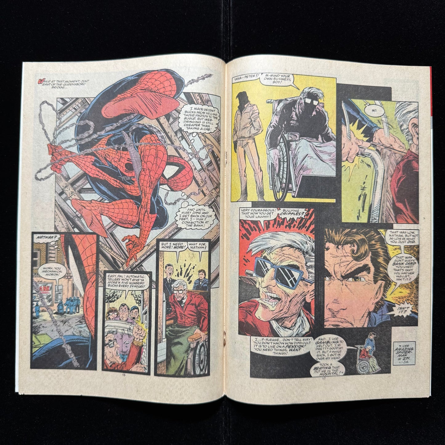 Amazing Spider-Man 315 - Newsstand Edition - 2nd Venom - Copper Age Marvel 1989