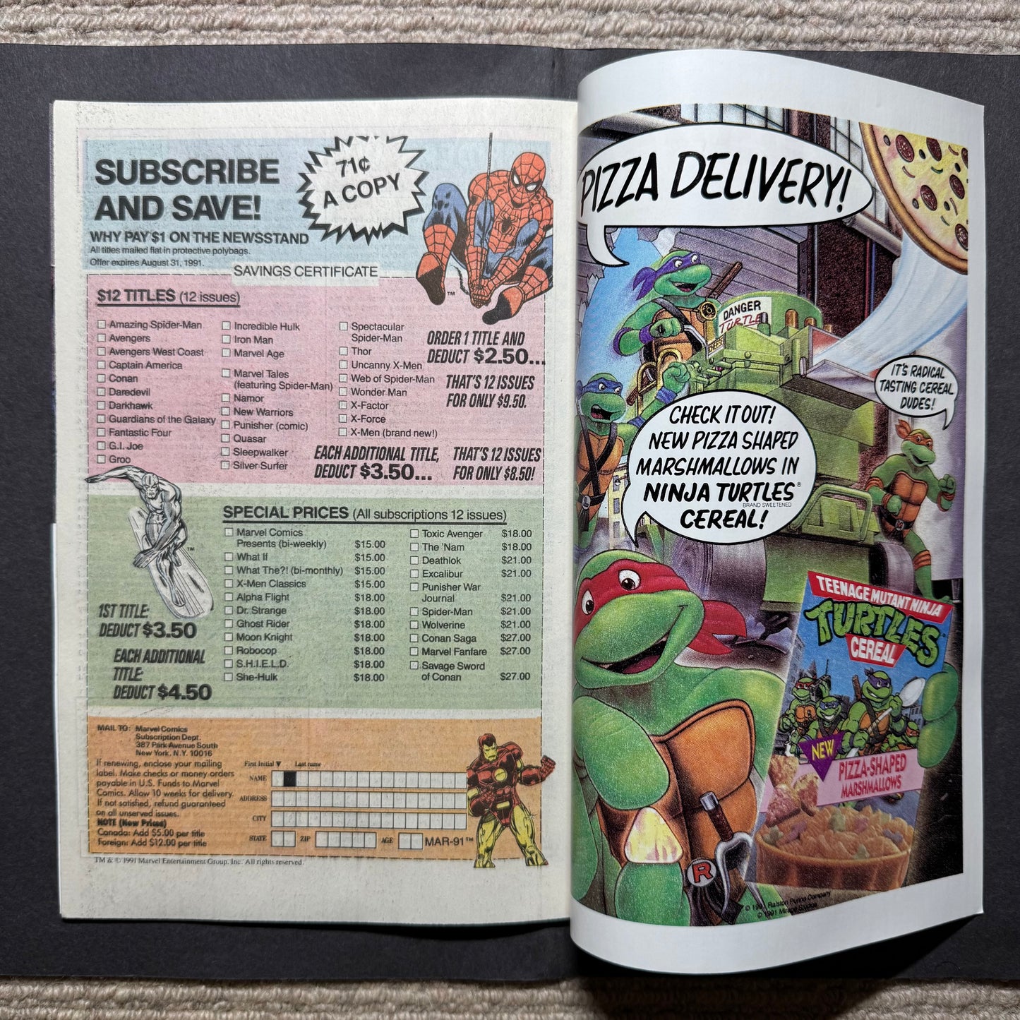 Amazing Spider-Man 347/ Copper Age Marvel Comics 1991