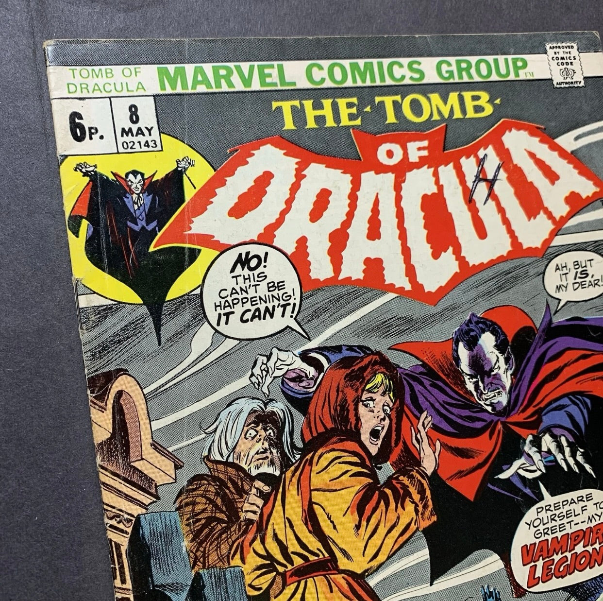 Tomb Of Dracula 8/ Bronze Age Marvel Comics 1973