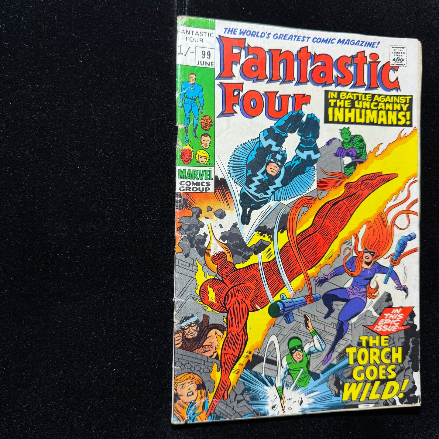 Fantastic Four 99 - Bronze Age Marvel Comics 1970