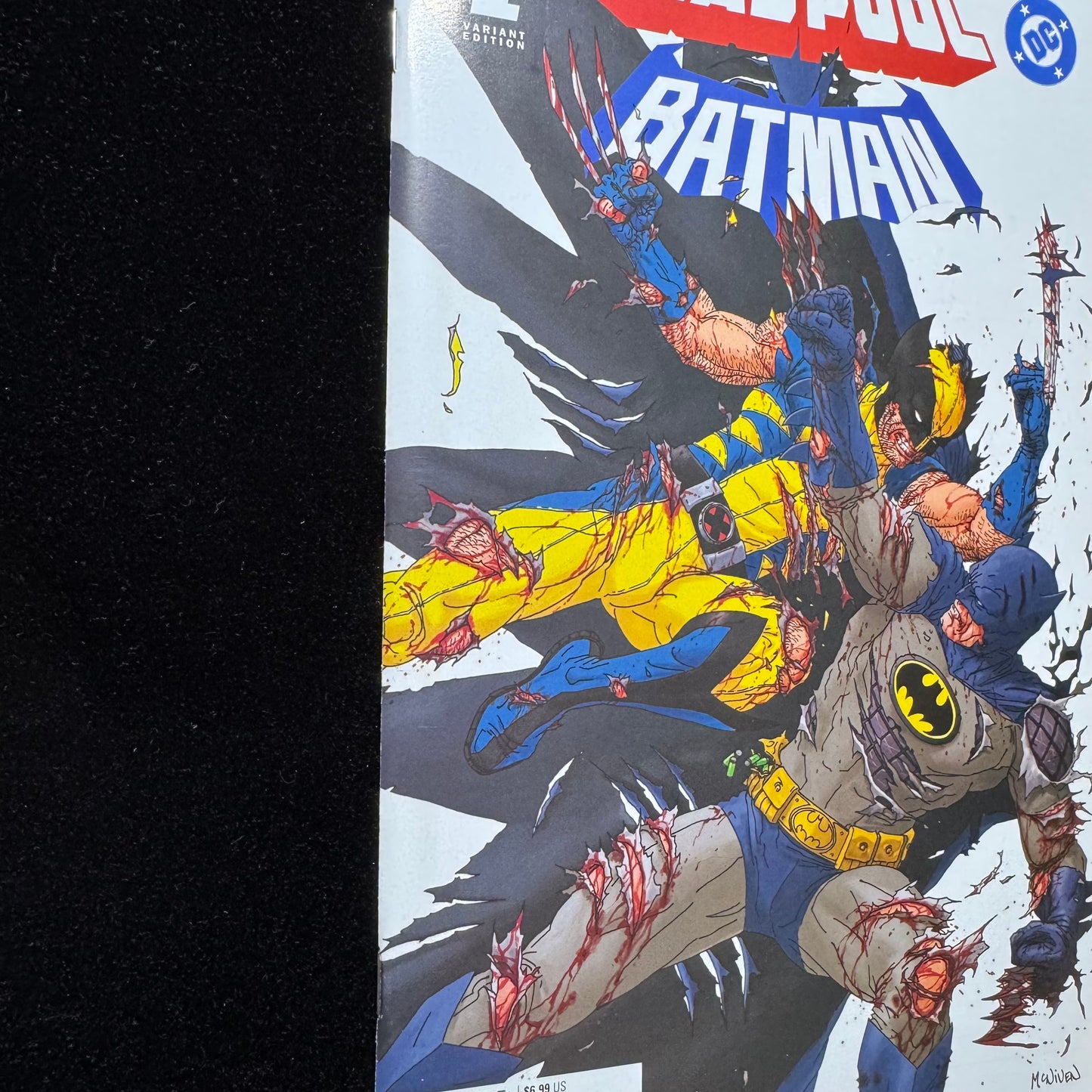 Deadpool/Batman 1 - McNivan 1:25 Variant - Modern Age Marvel Comics 2025