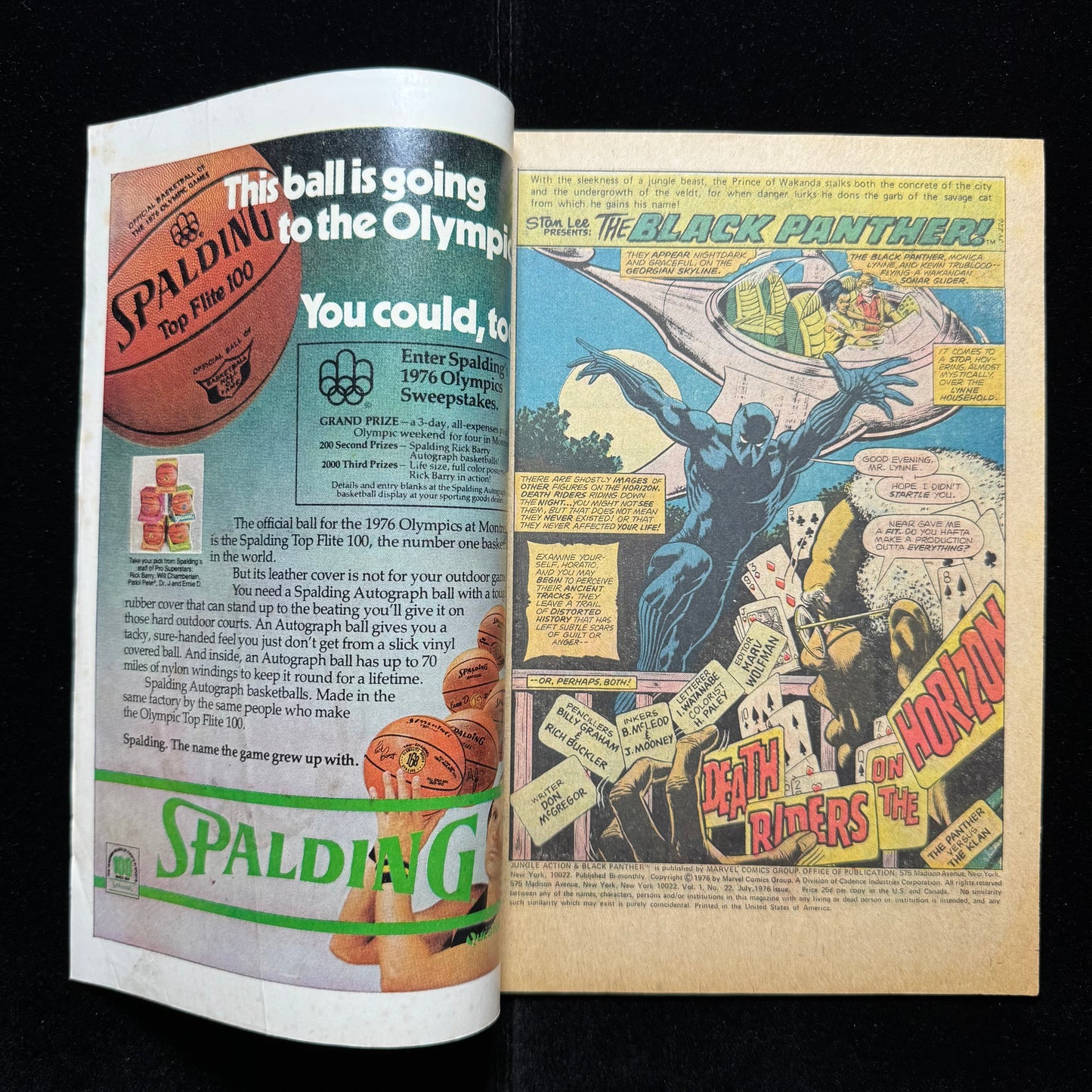 Jungle Action 22 - 1st App Of Soul Strangler - Bronze Age Marvel Comics 1976