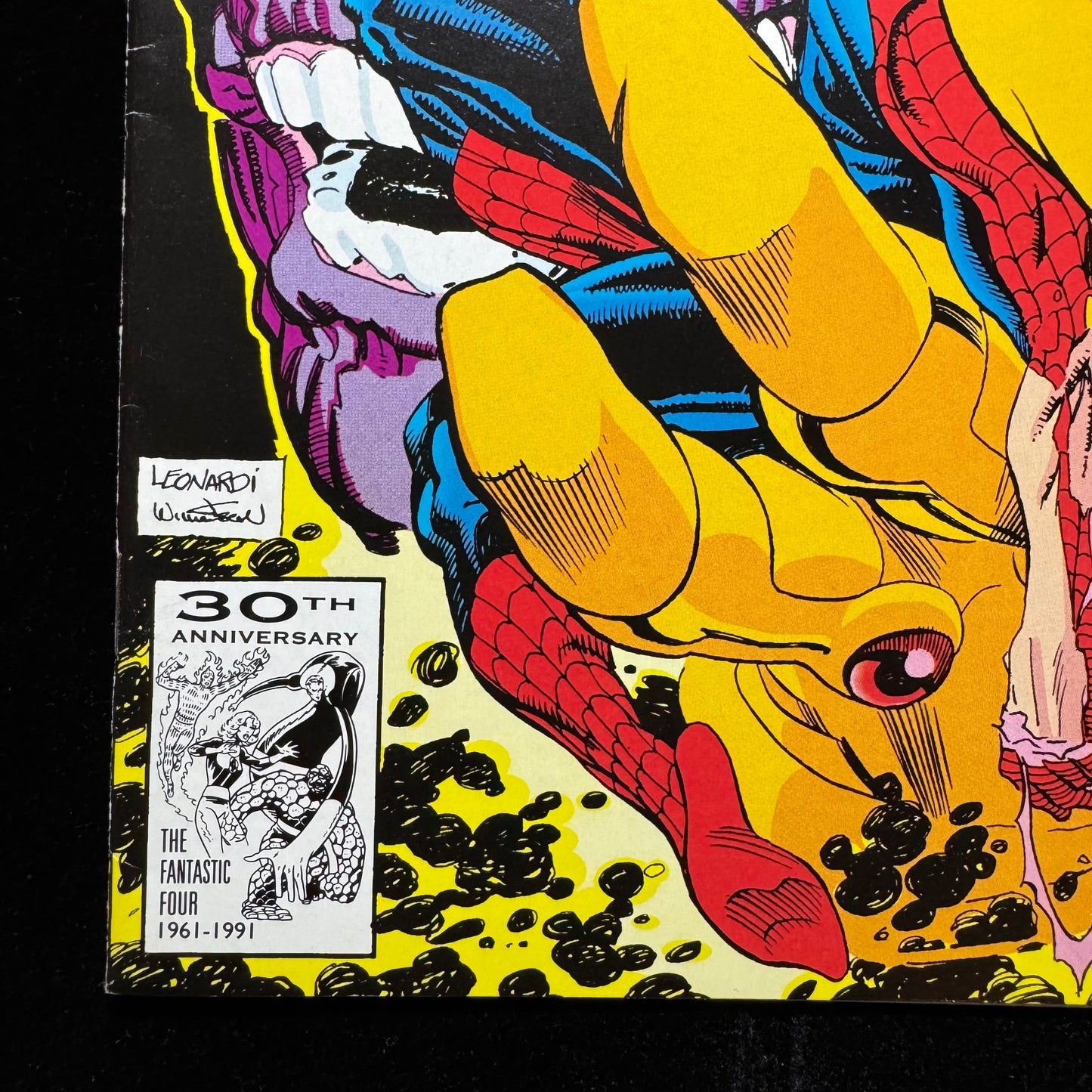 Spider-Man 17 - Thanos Cover - Copper Age Marvel Comics 1991