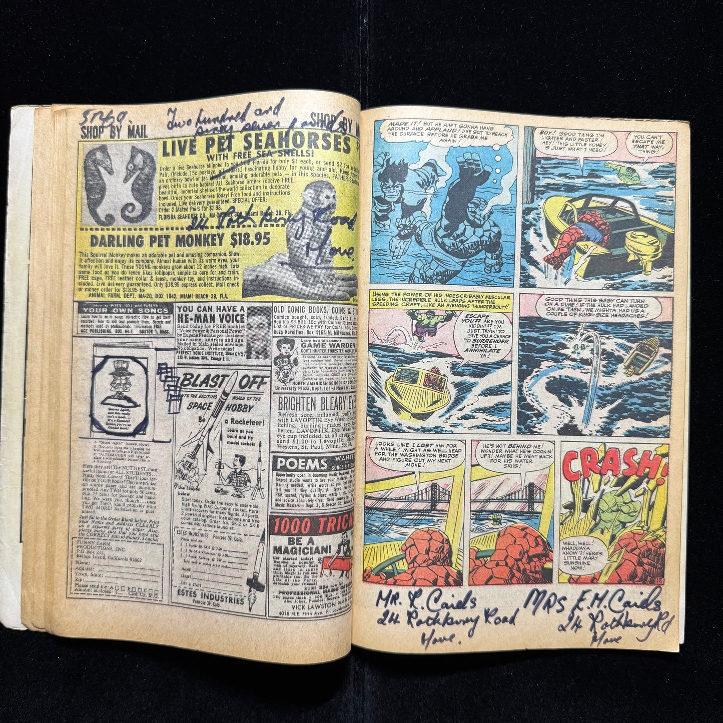 Fantastic Four Annual 4 - Origin Of Human Torch - Silver Age Marvel Comics 1966