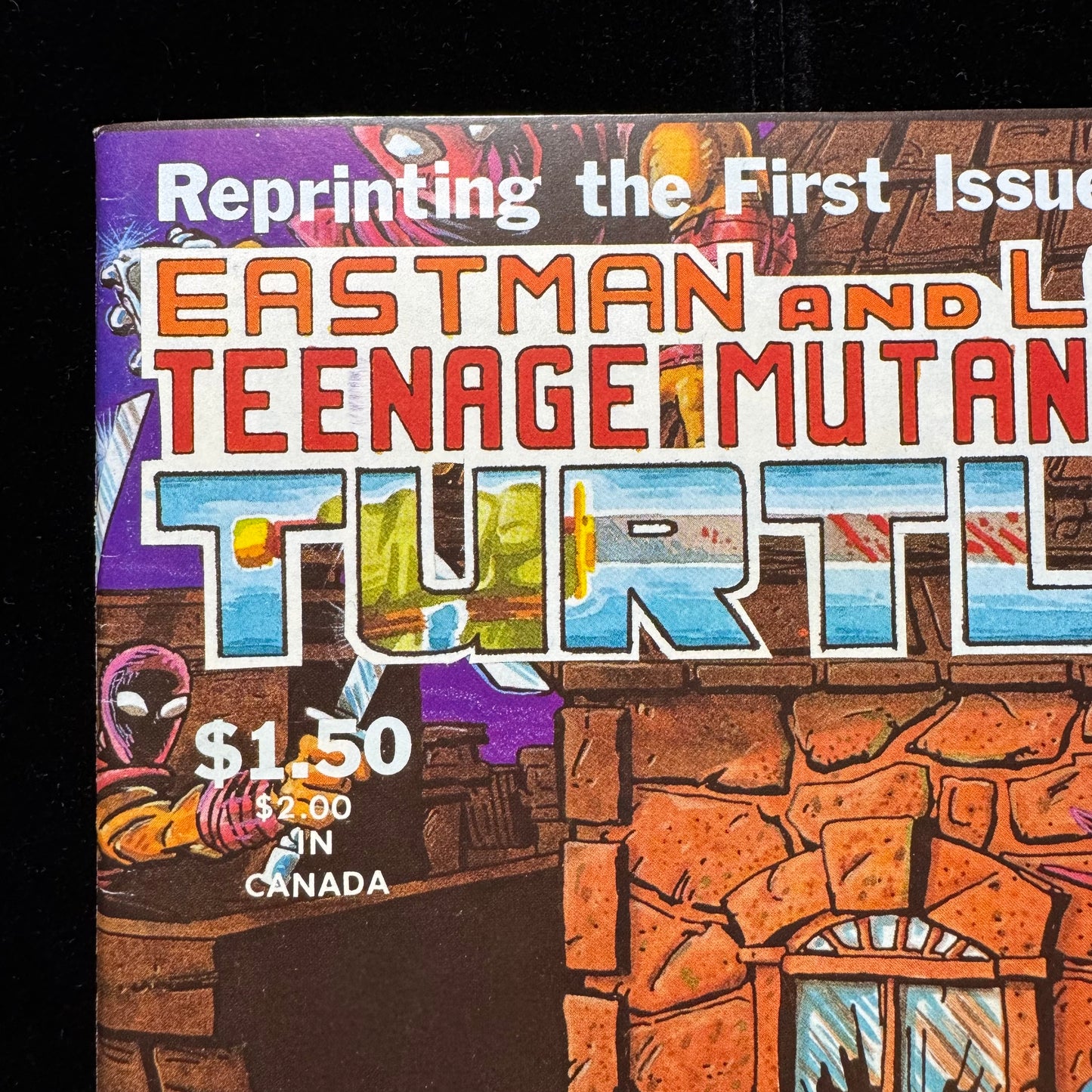 Teenage Mutant Ninja Turtles 1 - 4th Printing - Copper Age Mirage Comics 1985