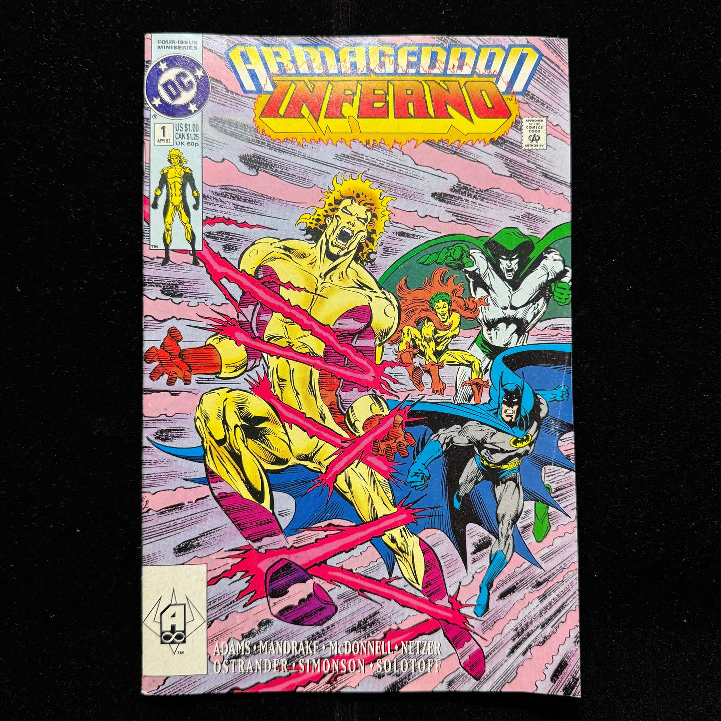 Armageddon Inferno 1-4 - Complete Set - Modern Age Dc Comics 1992
