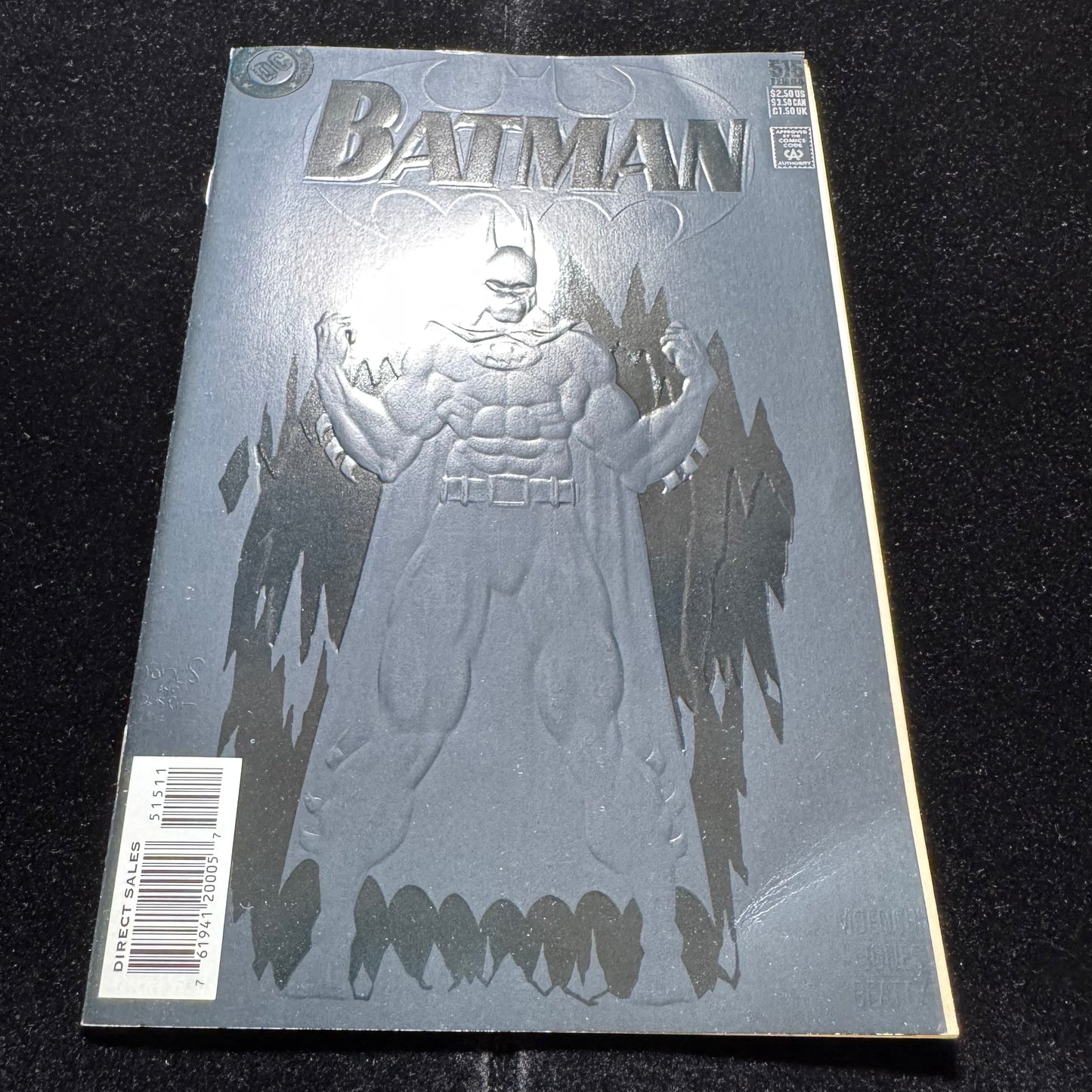 Batman 515 - Full Debut Of the New Batman Suit - Modern Age Dc Comics 1995