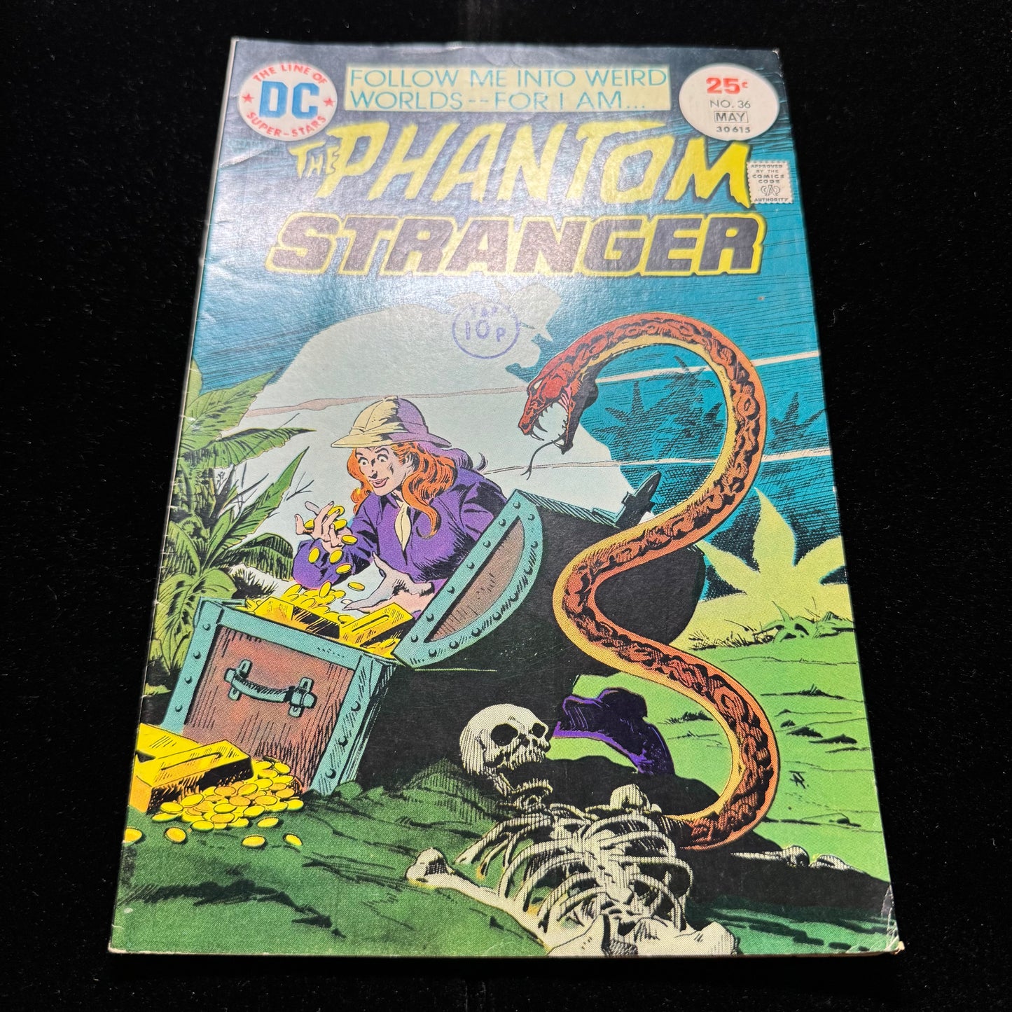 Phantom Stranger 36 - Bronze Age Dc Horror Comics 1975