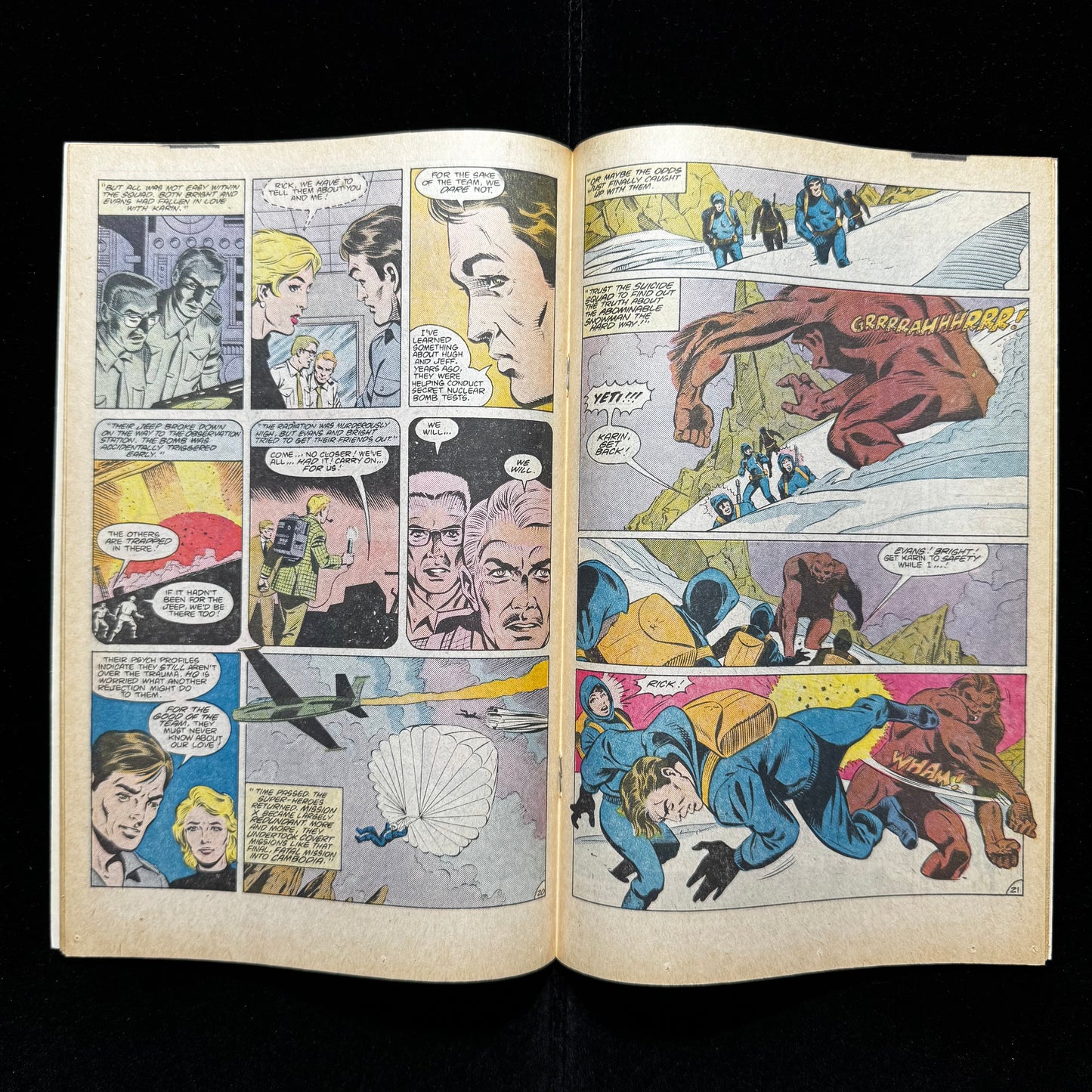 Secret Origins 14 - 1st App Of Rick Flagg Sr - Copper Age Dc Comics 1987