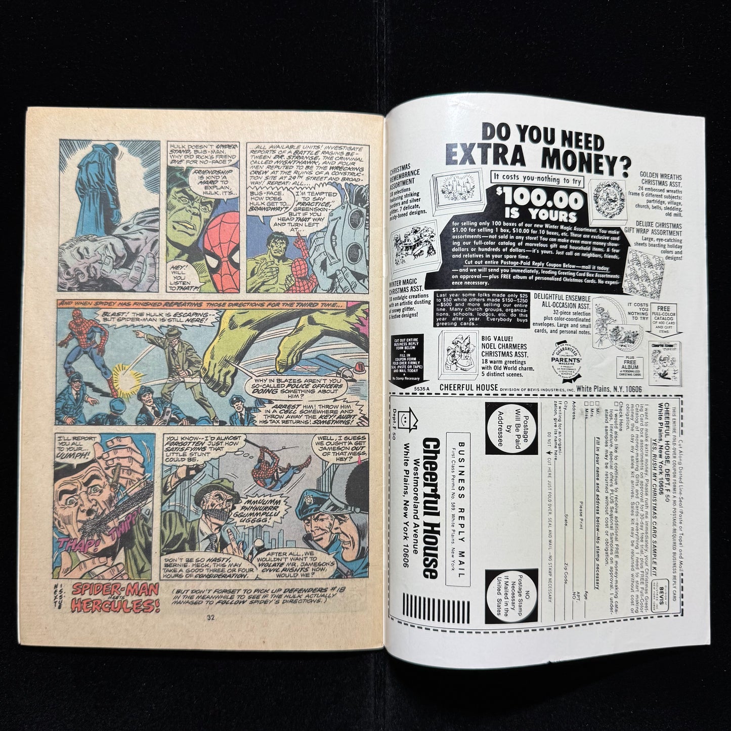 Marvel Team Up 27 - Value Stamp Has Been Cut Out- Bronze Age Marvel Comics 1974