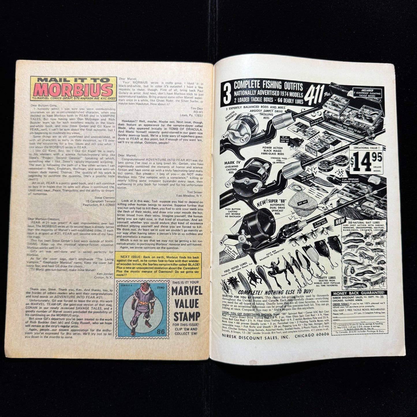 Adventure Into Fear 23 - Bronze Age Marvel Comics 1974