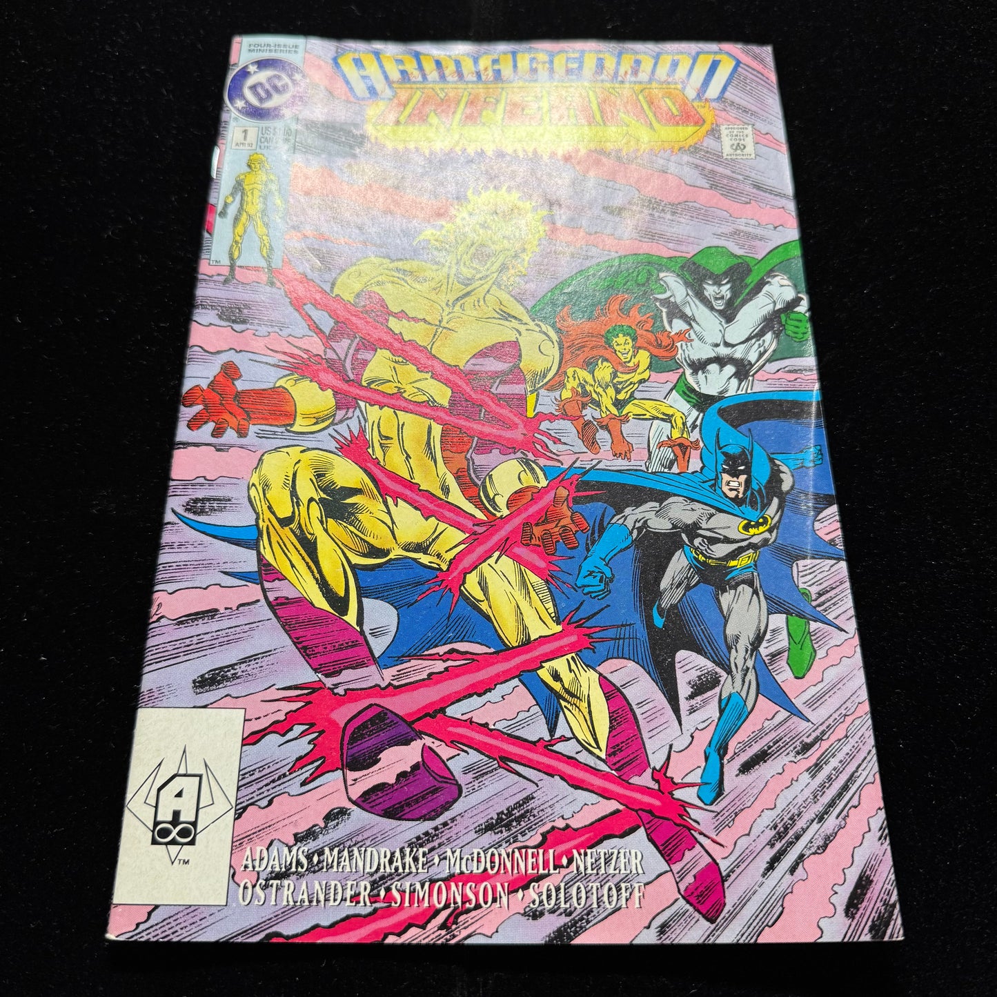 Armageddon Inferno 1-4 - Complete Set - Modern Age Dc Comics 1992