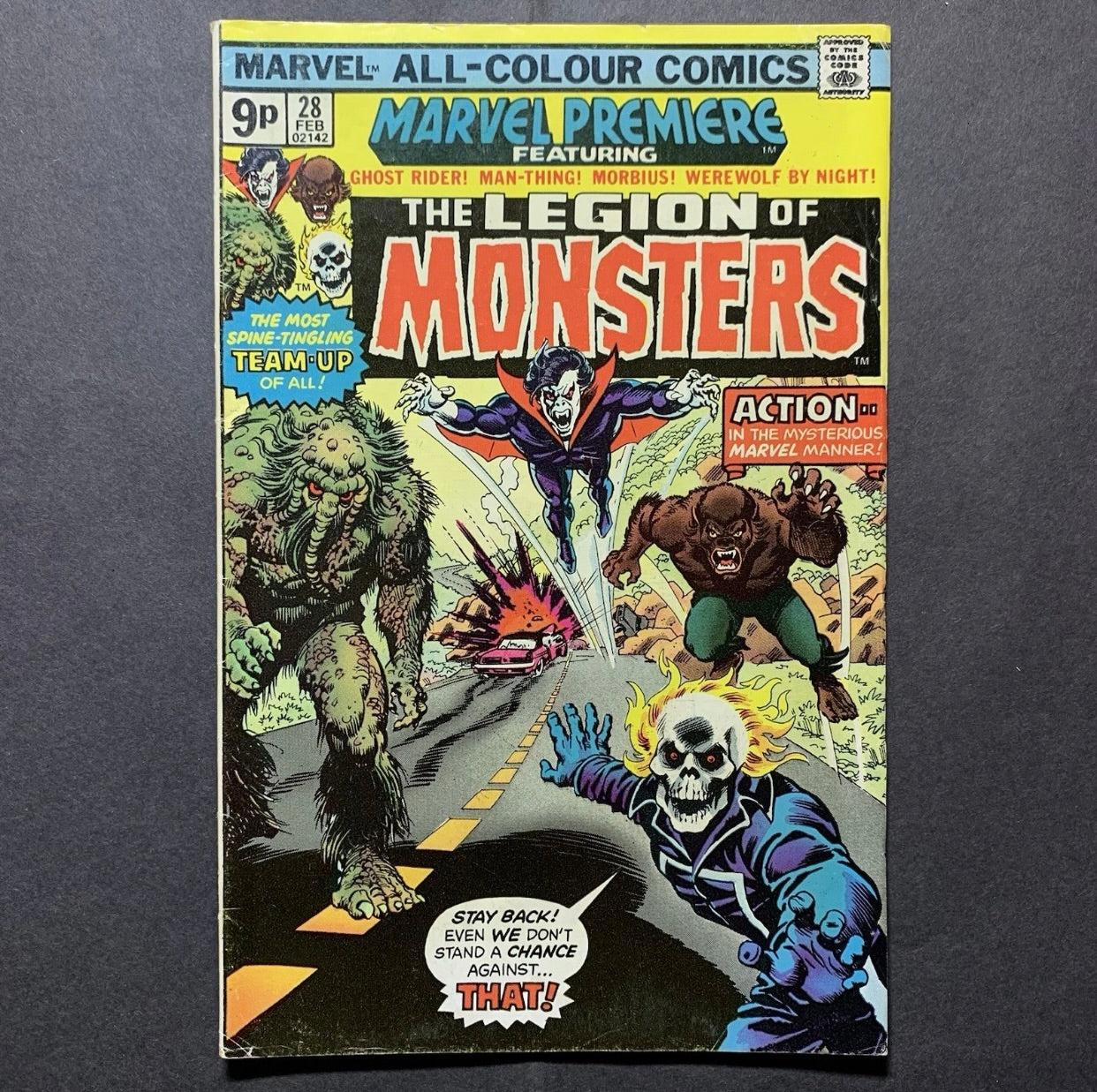 Marvel Premiere 28/ Bronze Age Marvel Comics 1976