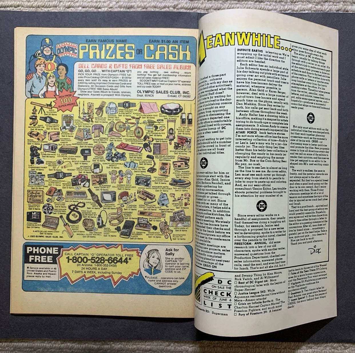 Hex 1/ Copper Age Dc Comics 1985