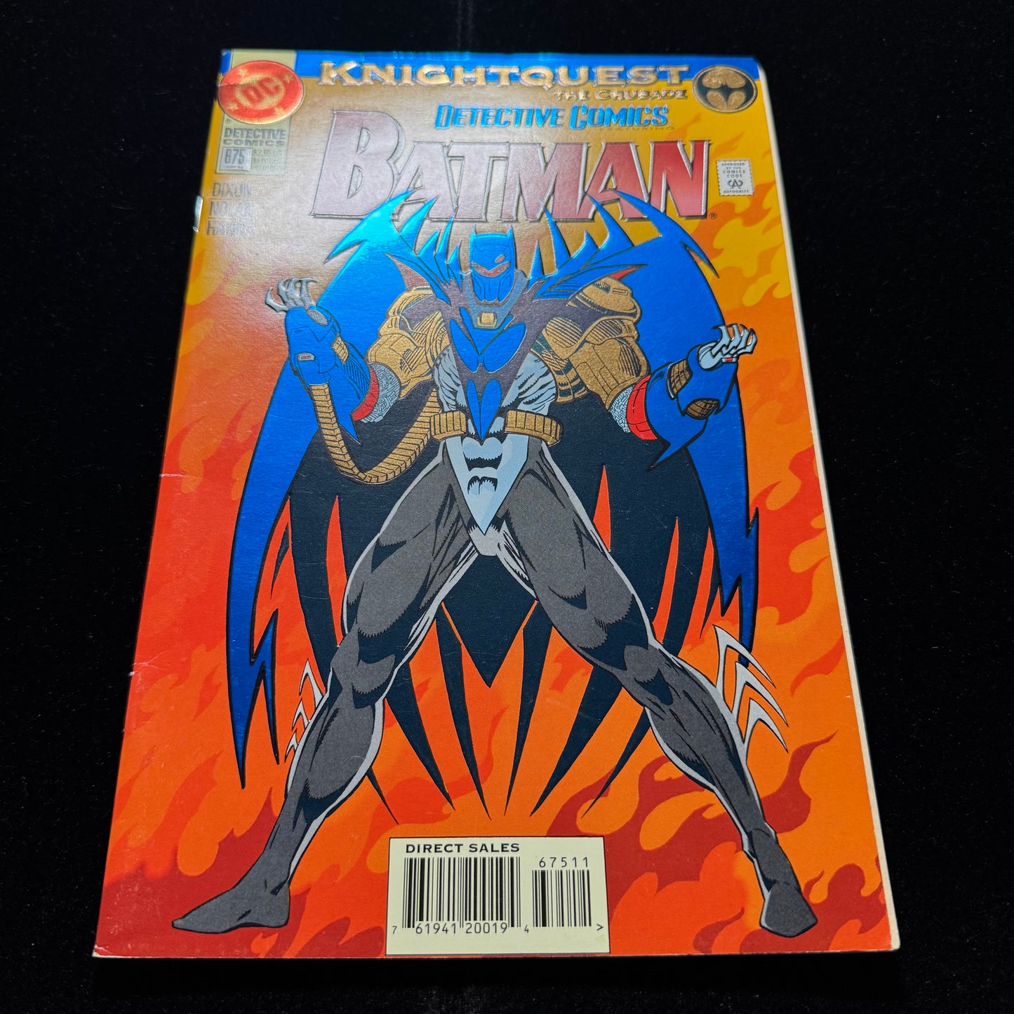 Detective Comics 675 - Foil Variant - Modern Age Dc Comics 1994
