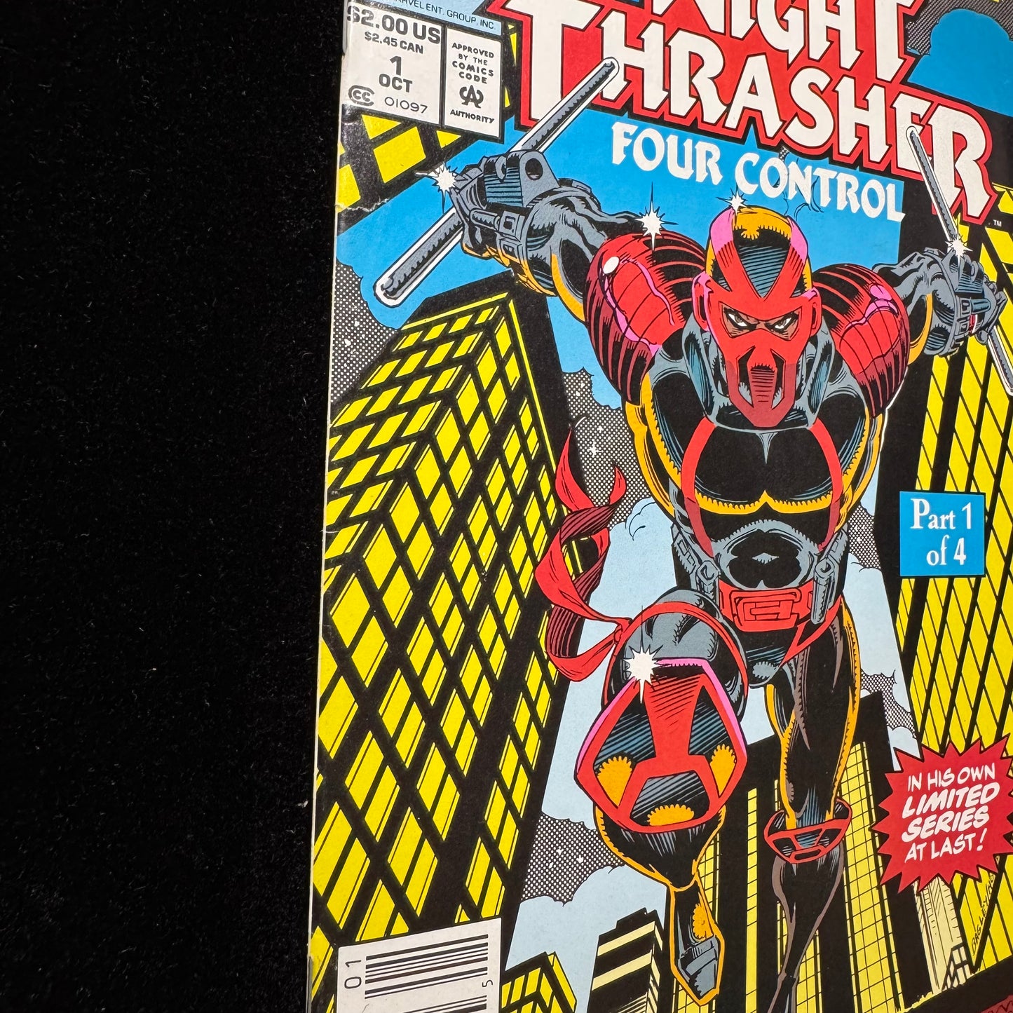 Night Thrasher: Four Control 1 - Modern Age Marvel Comics 1992
