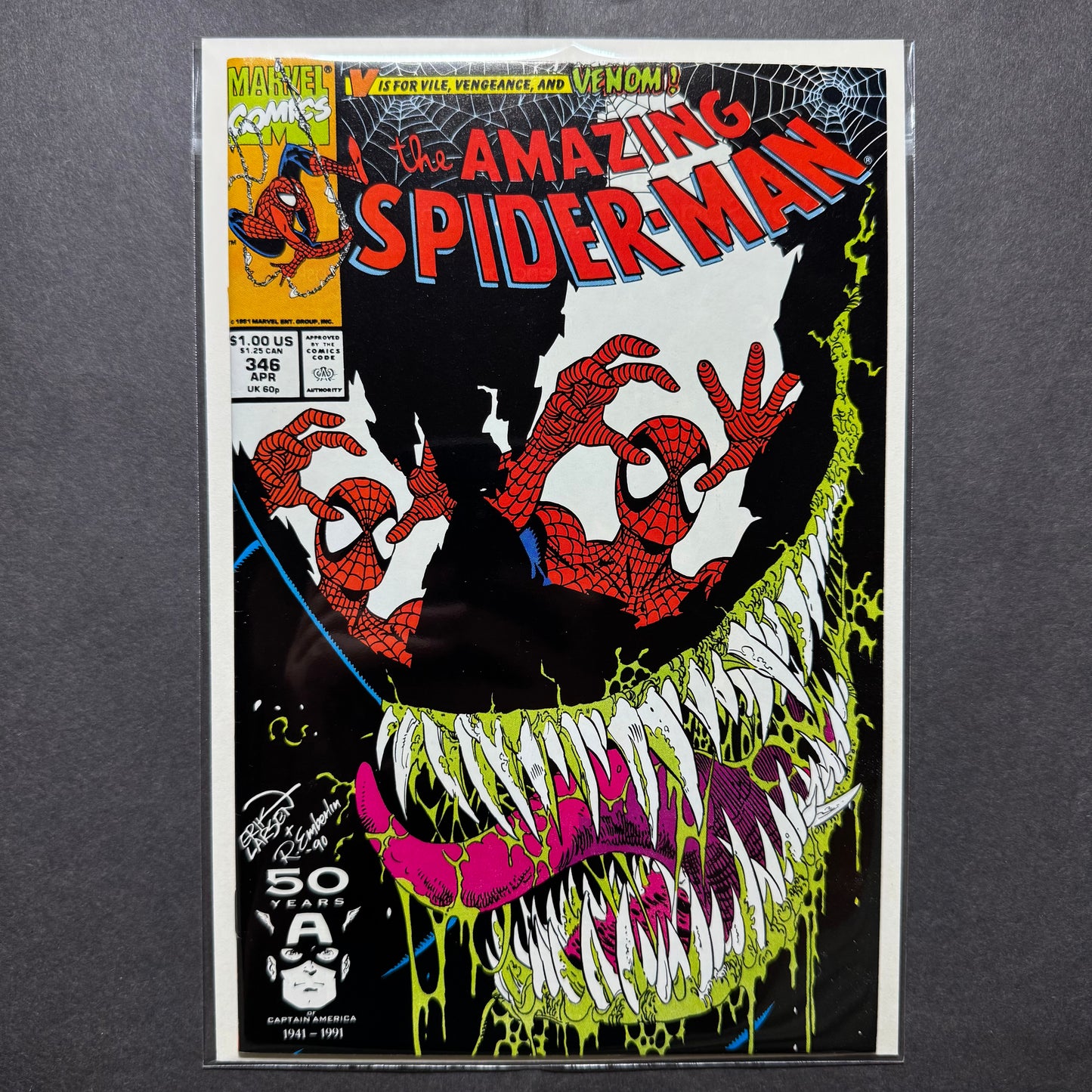 Amazing Spider-Man 346/ Copper Age Marvel Comics 1991